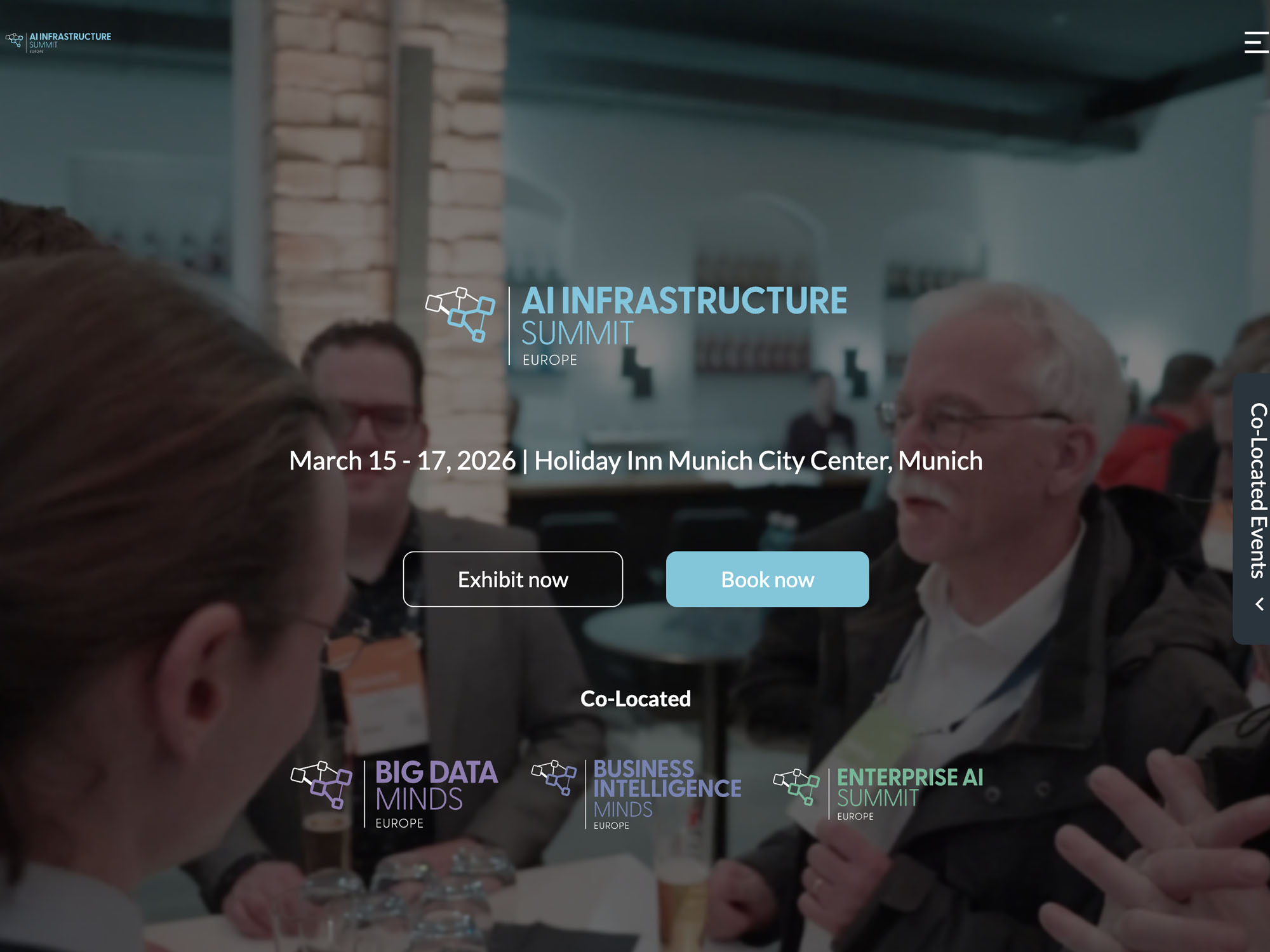AI Infrastructure Summit website