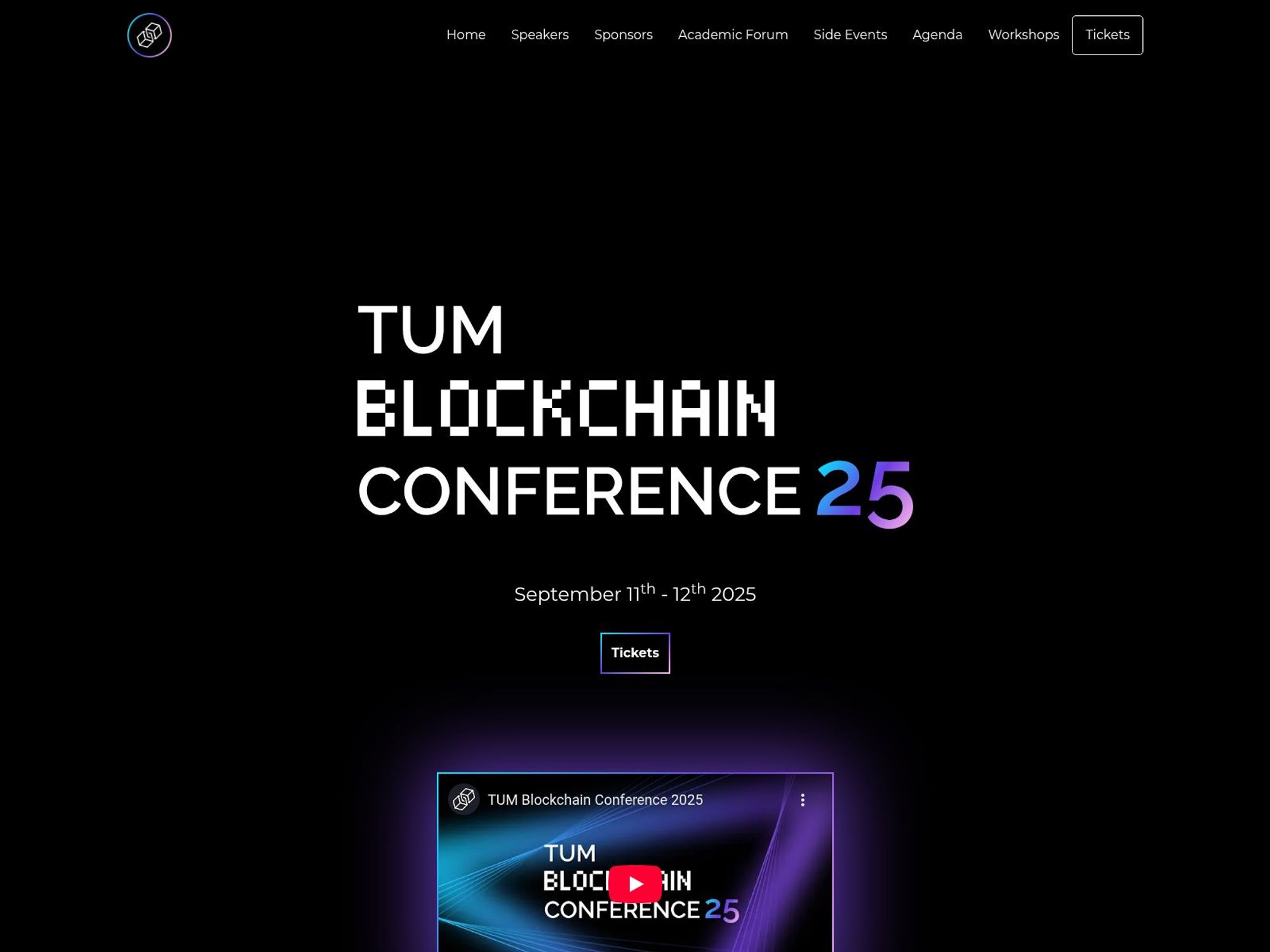 Blockchain Ecosystem Night website