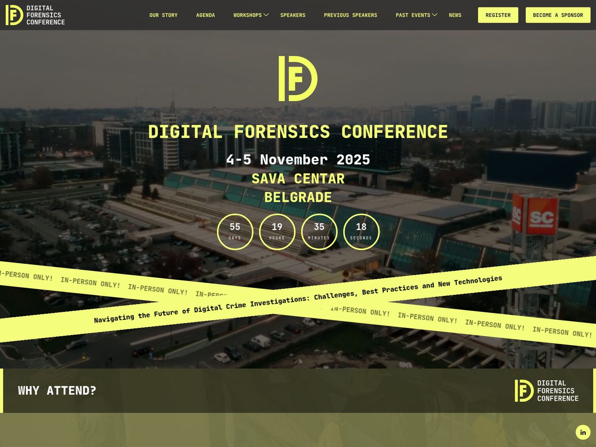 Digital Forensics Conference website