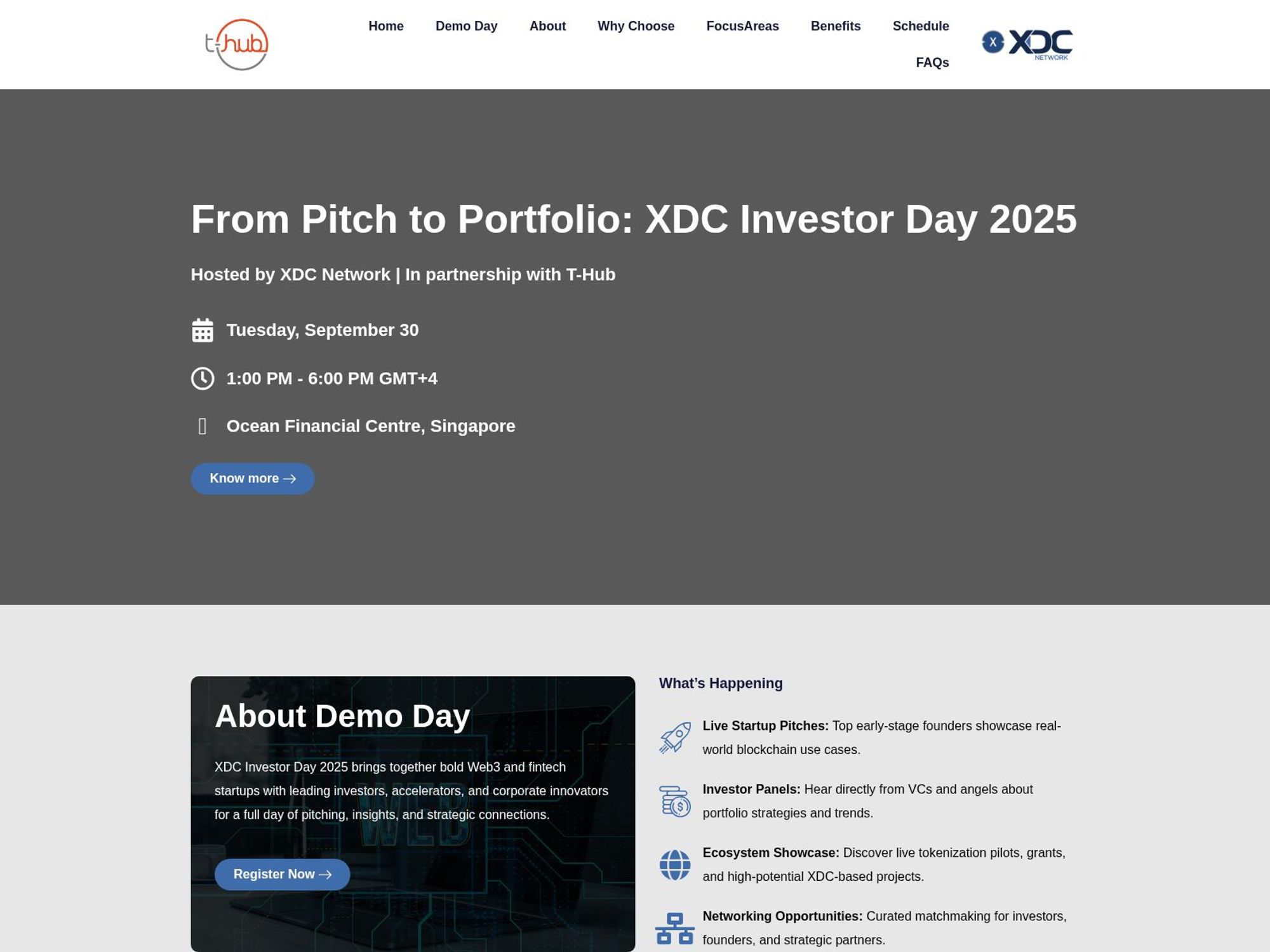 From Pitch to Portfolio website
