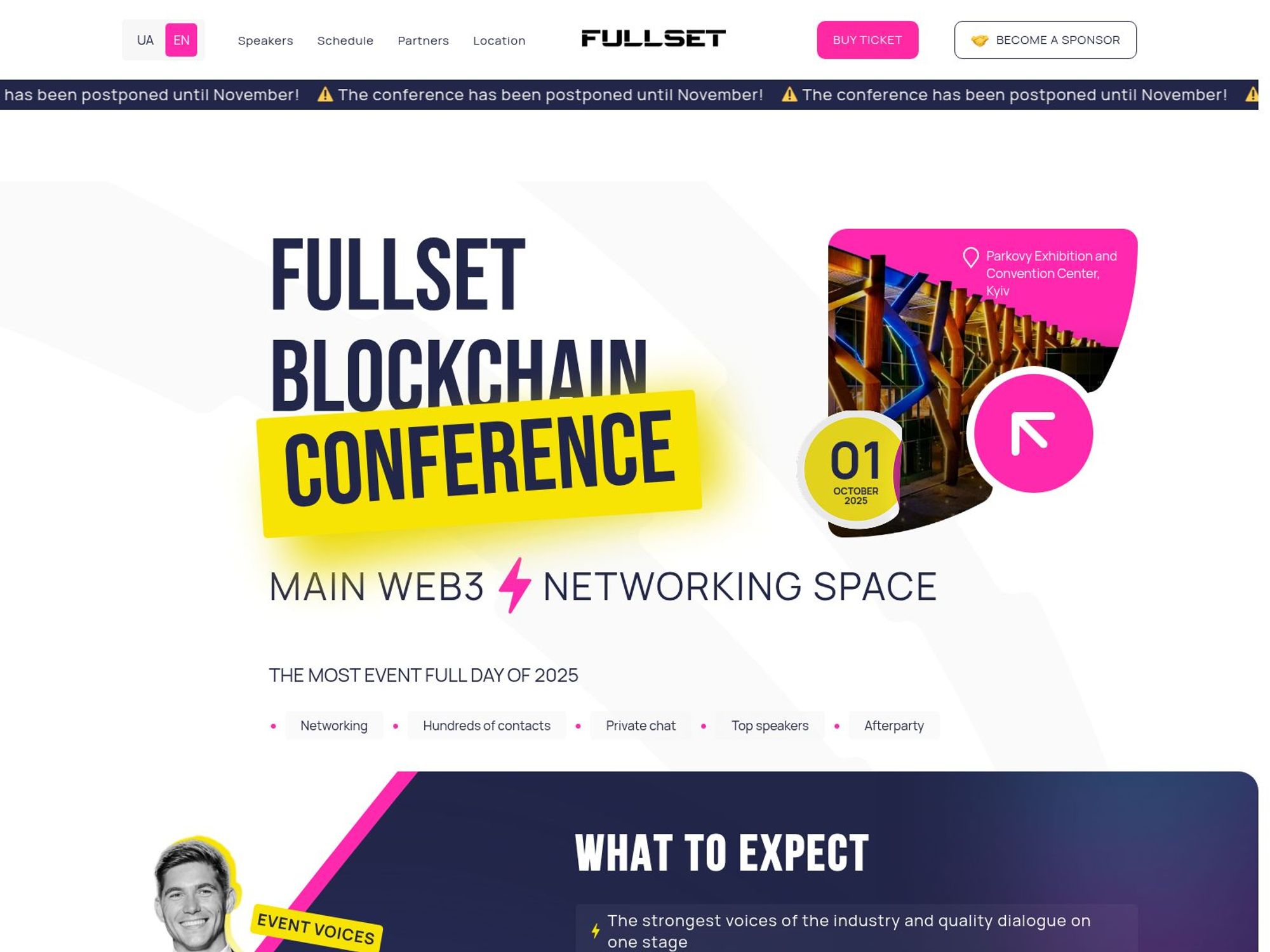 FullSetConf 2025 website