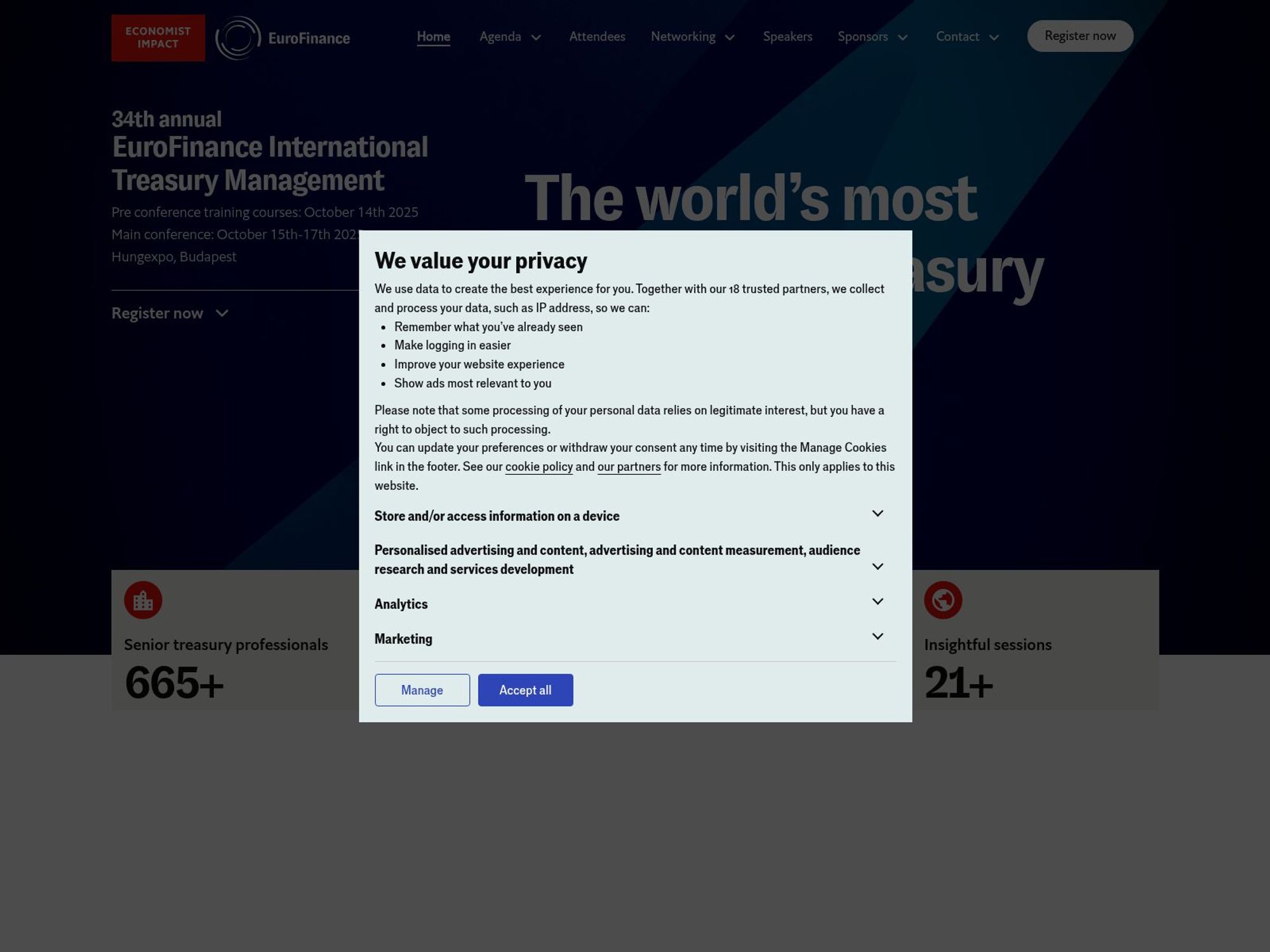 The world’s most influential treasury event website