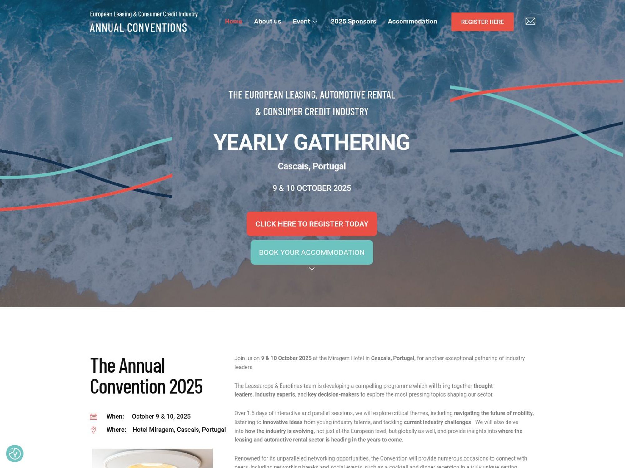 Leaseurope Annual Convention 2025 website
