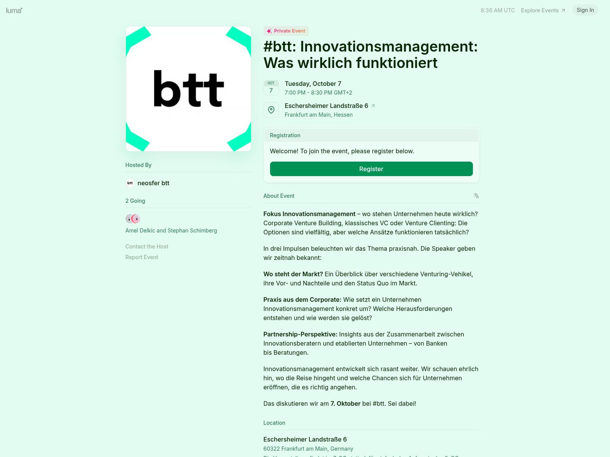 #btt: Innovationsmanagement: Was wirklich funktioniert website