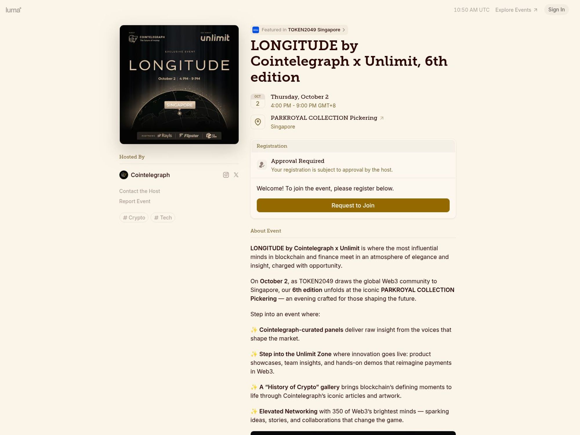 Longitude screenshot