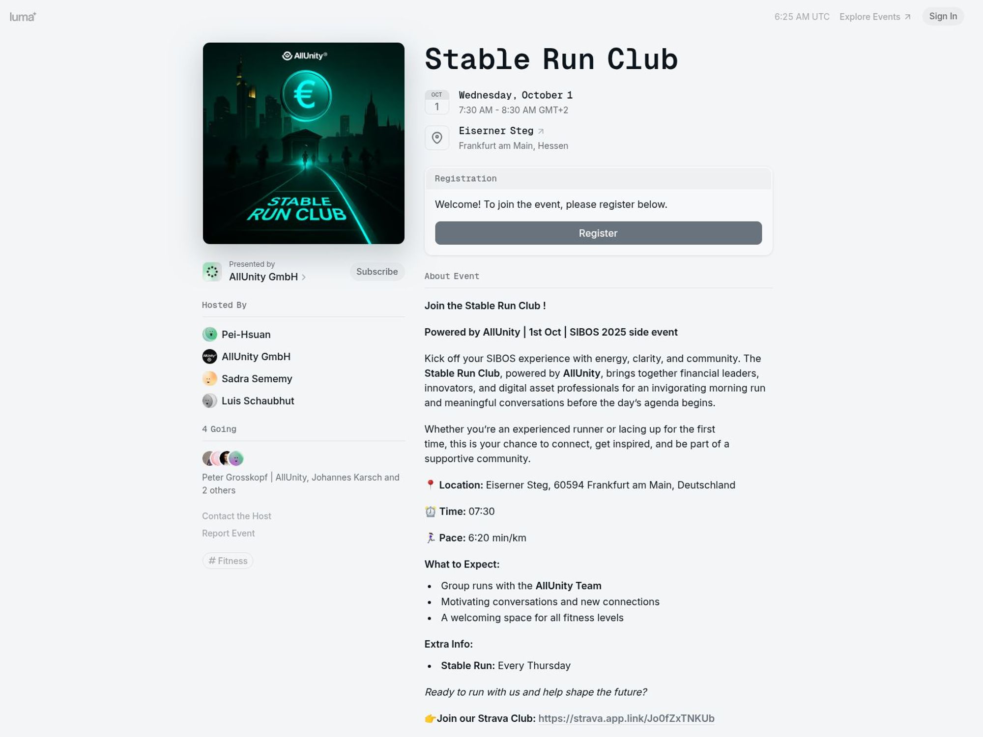 Stable Run Club screenshot