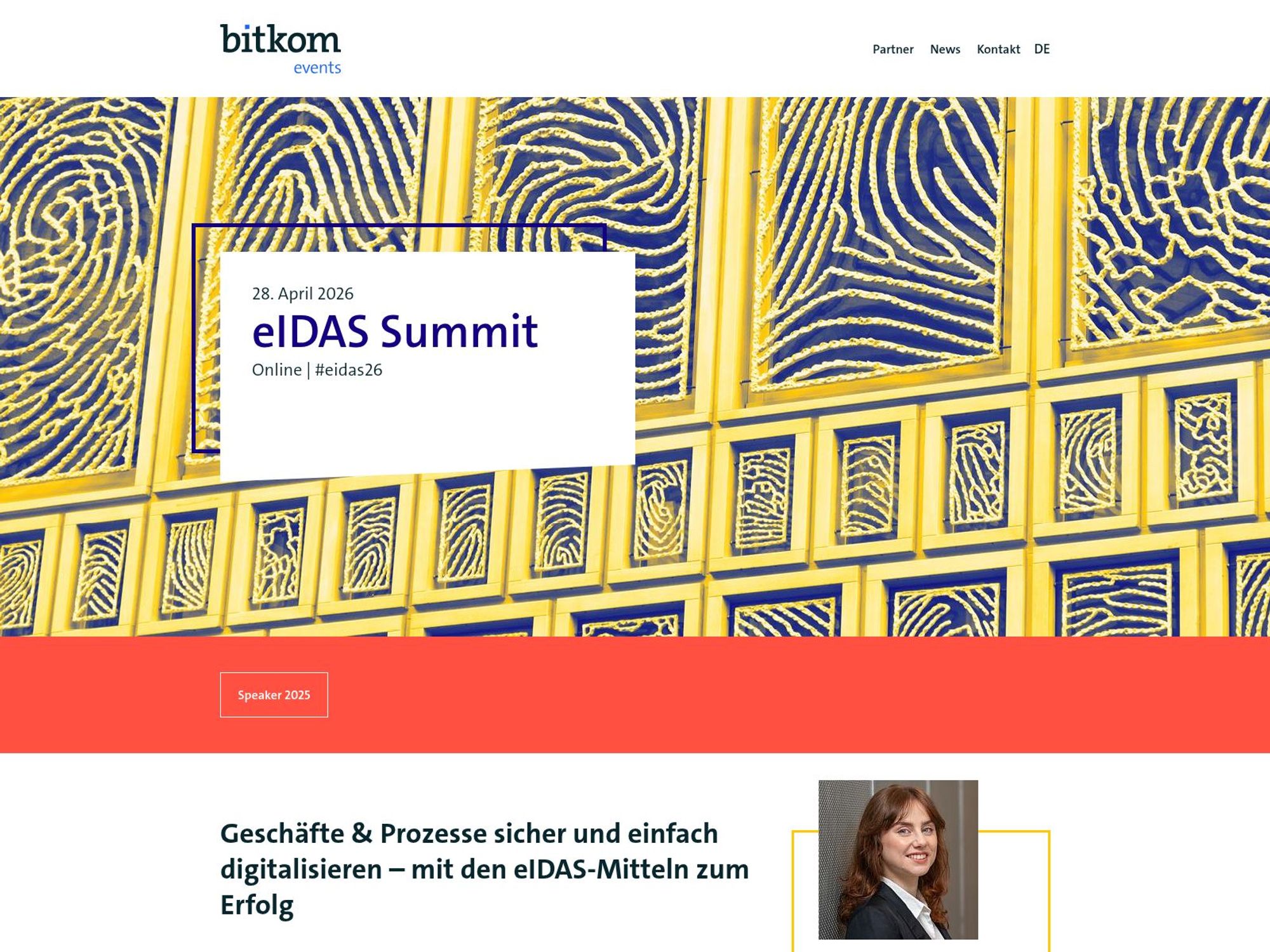 eIDAS Summit screenshot