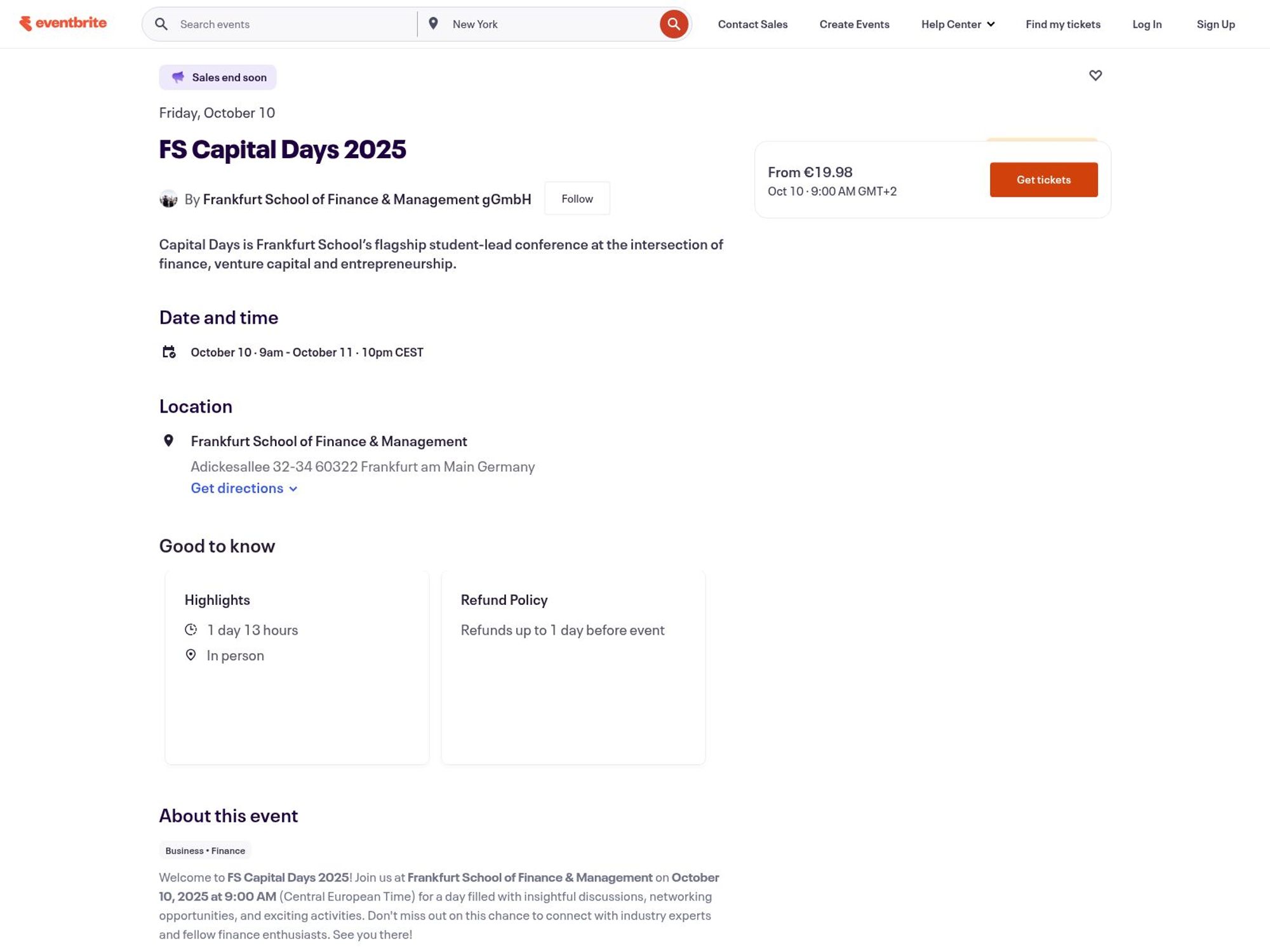 FS Capital Days 2025 screenshot