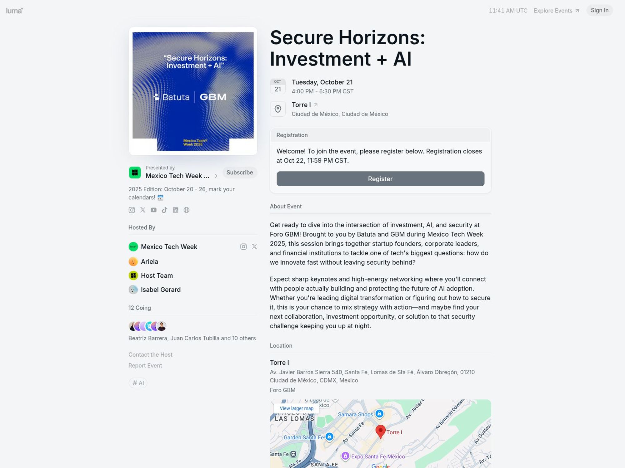 Secure Horizons: Investment + AI screenshot