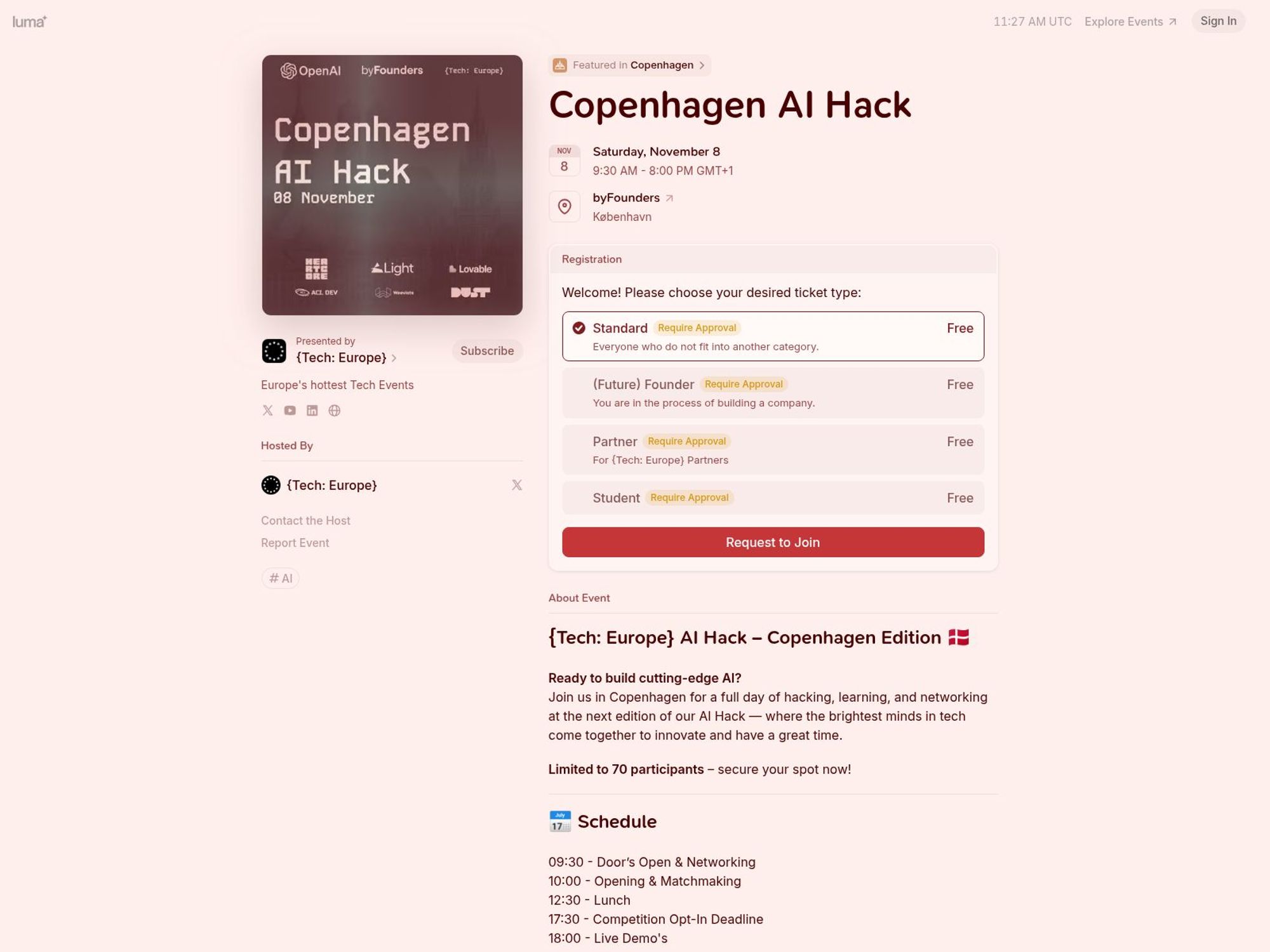 Copenhagen AI Hack screenshot