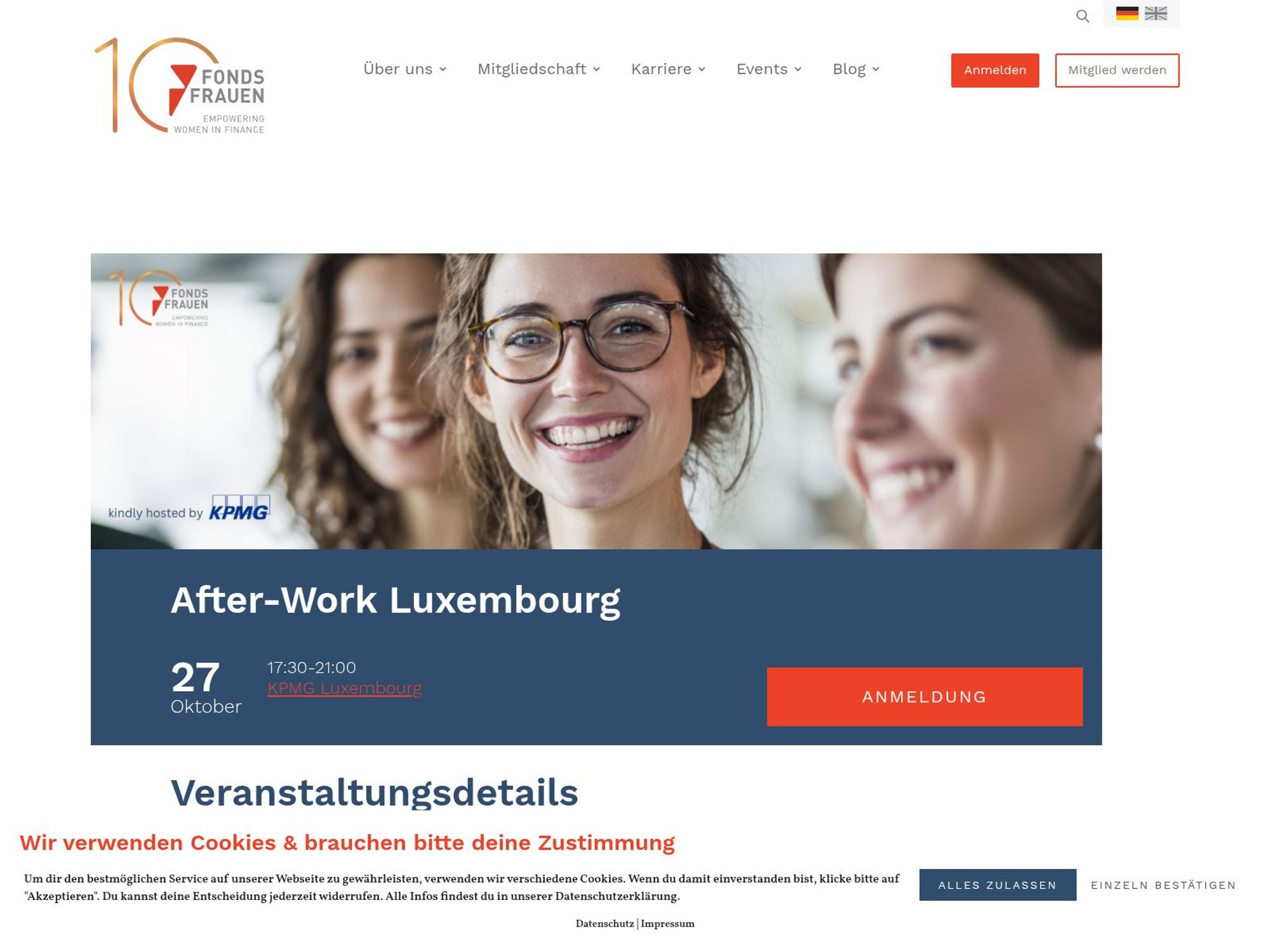 Empowering Women In Finance screenshot