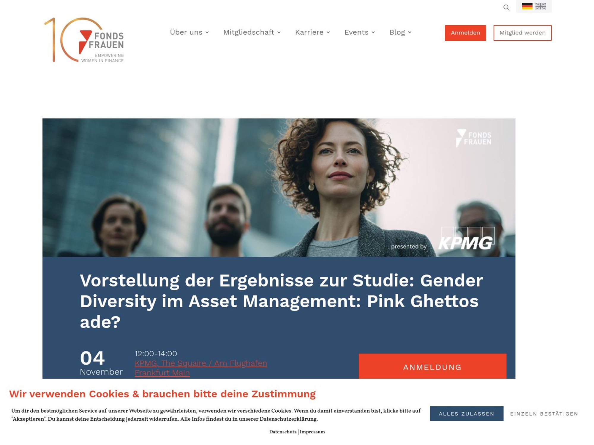 Empowering Women In Finance screenshot