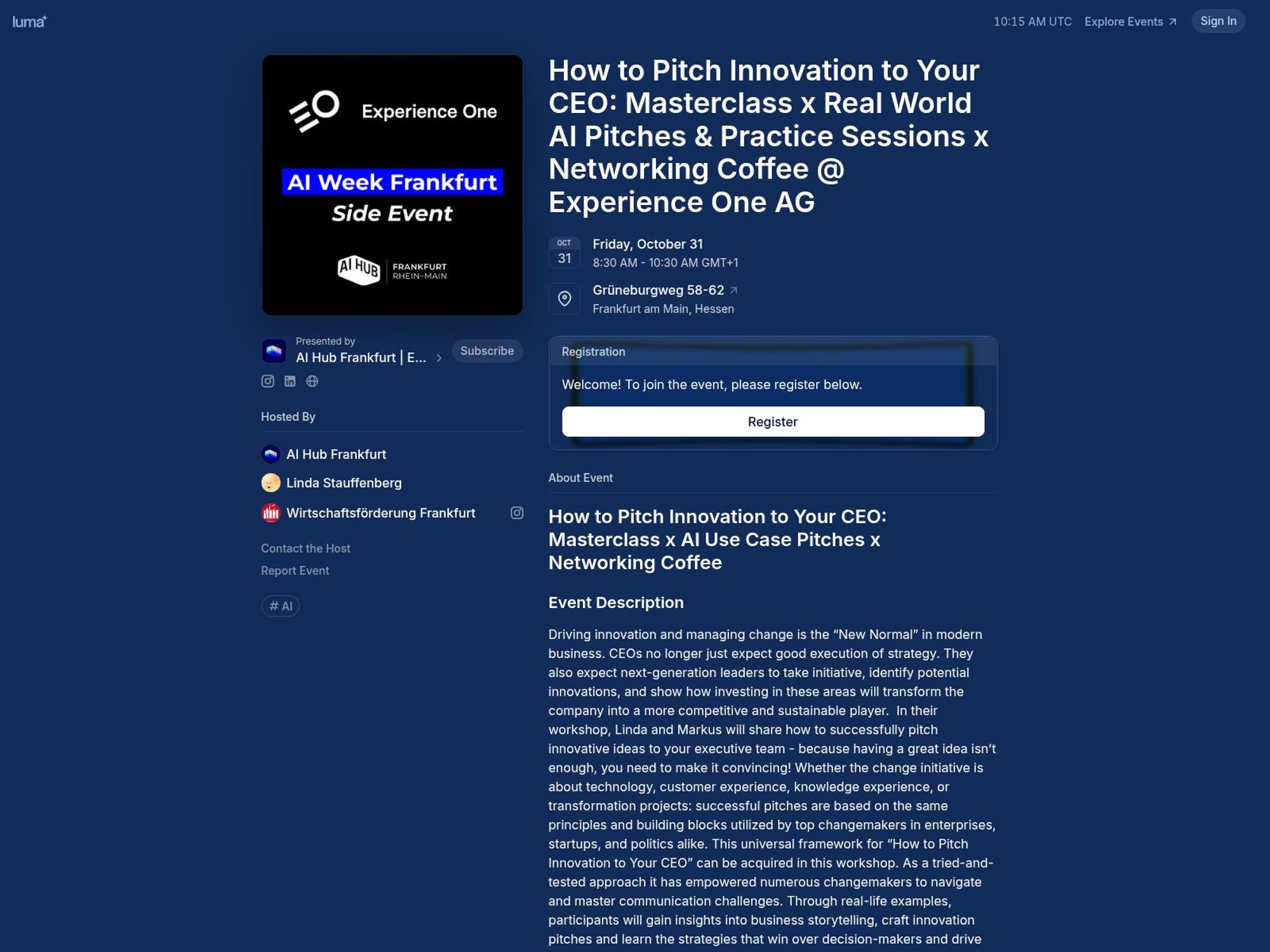 How to Pitch Innovation to Your CEO website