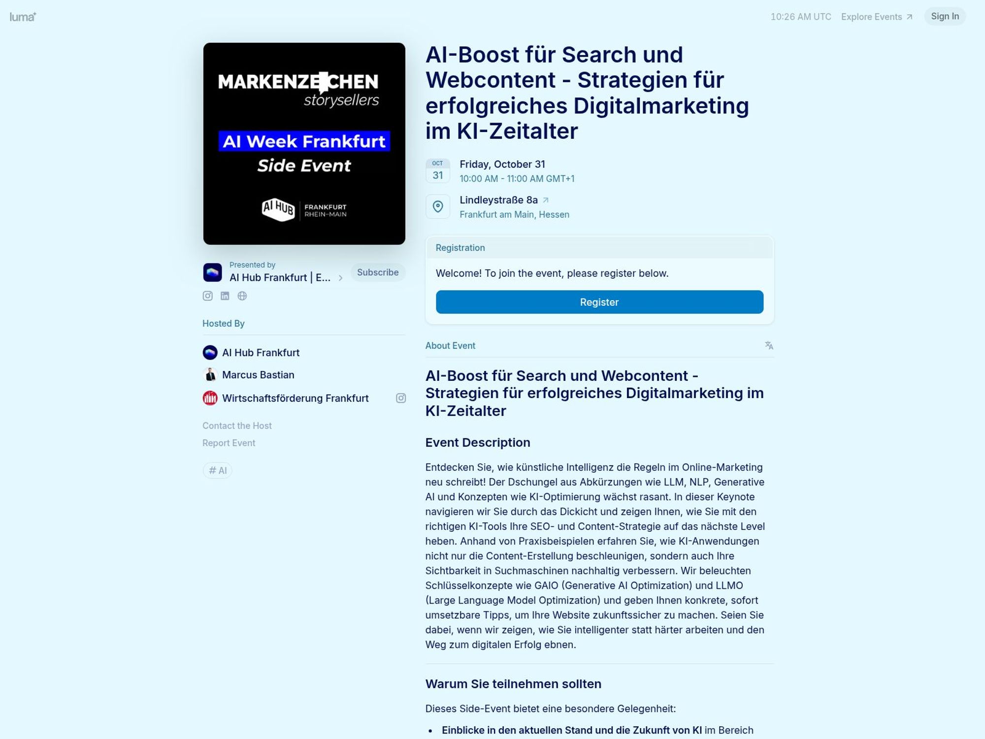 AI-Boost für Search und Webcontent website