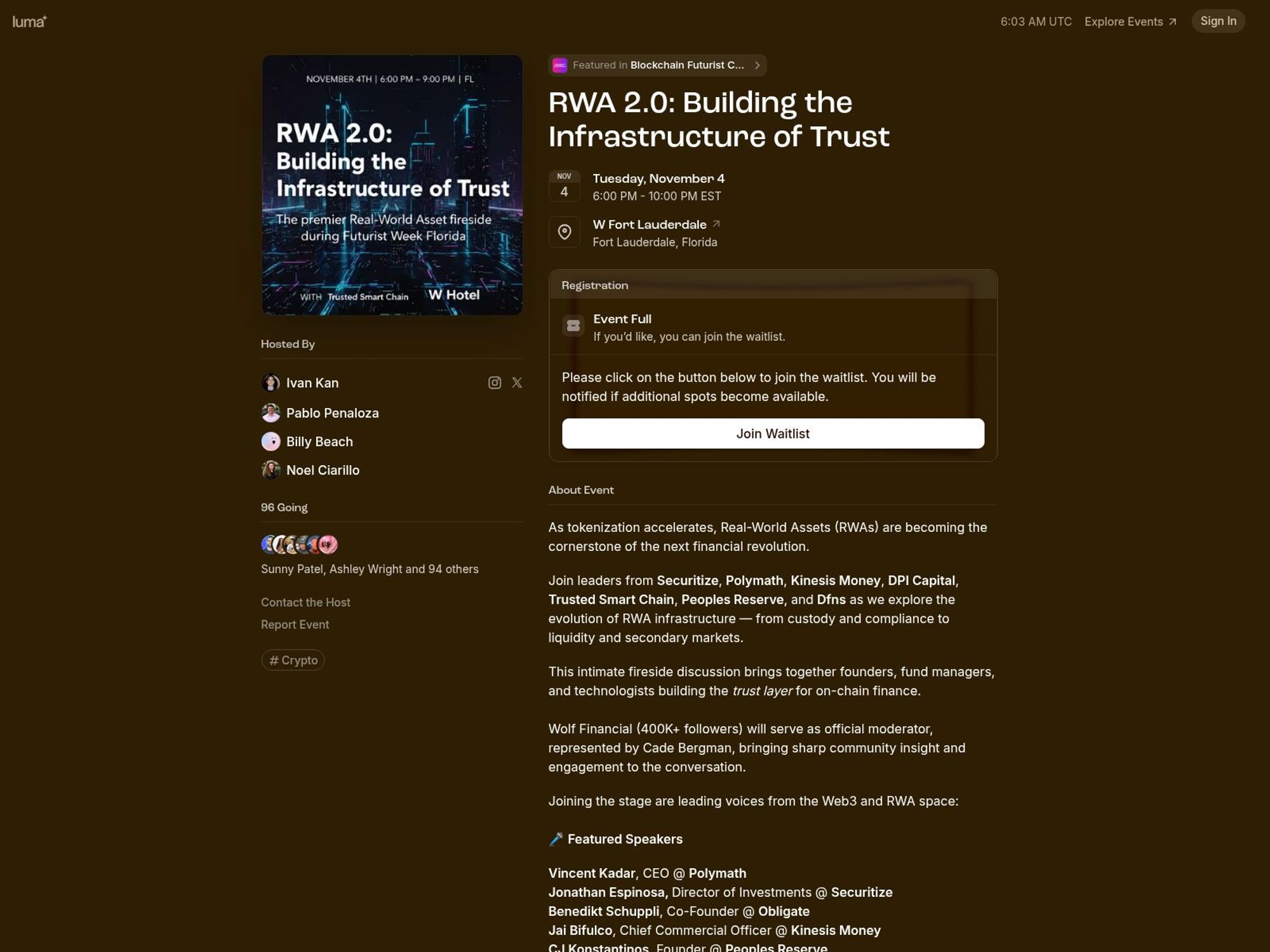 RWA 2.0: Building the Infrastructure of Trust screenshot