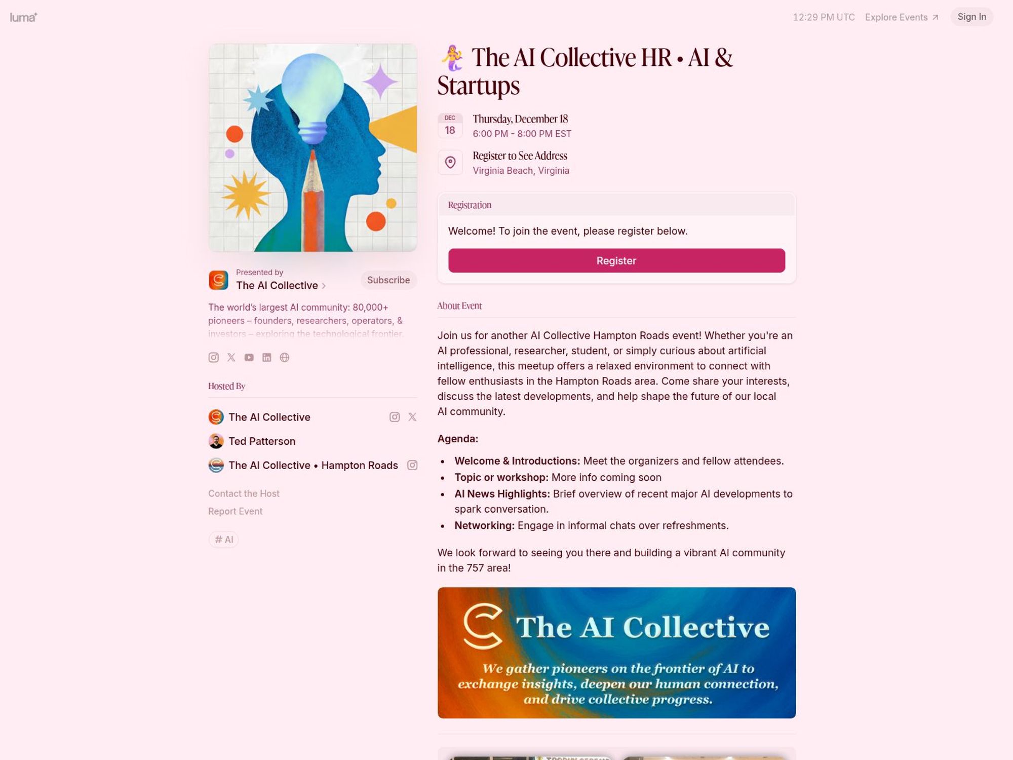 The AI Collective HR • AI & Startups website