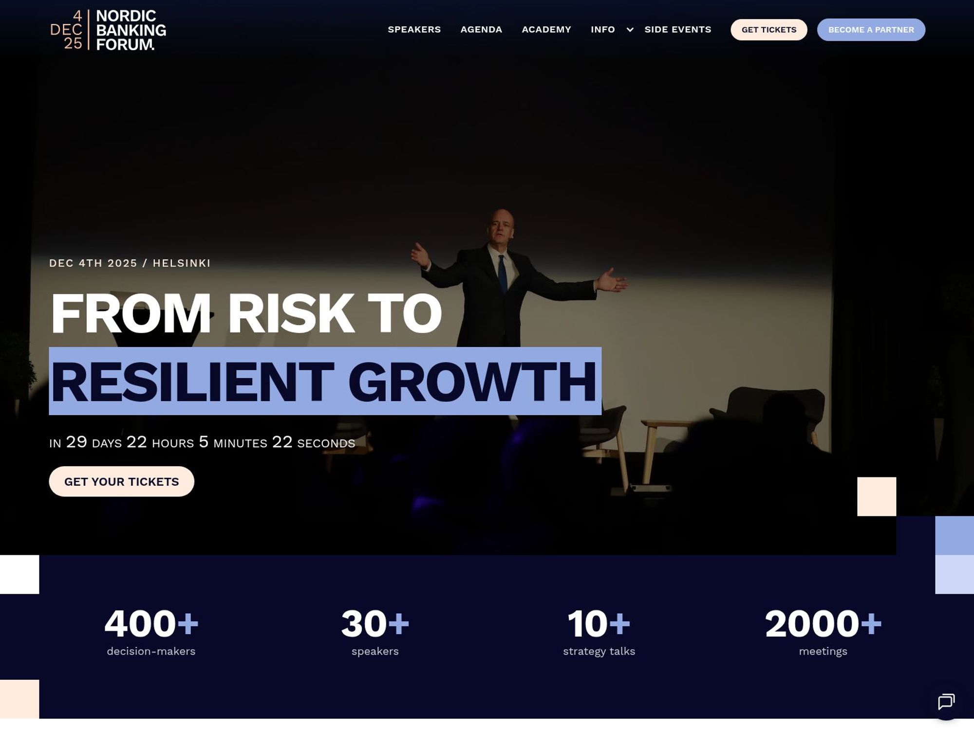 Nordic Banking Forum screenshot