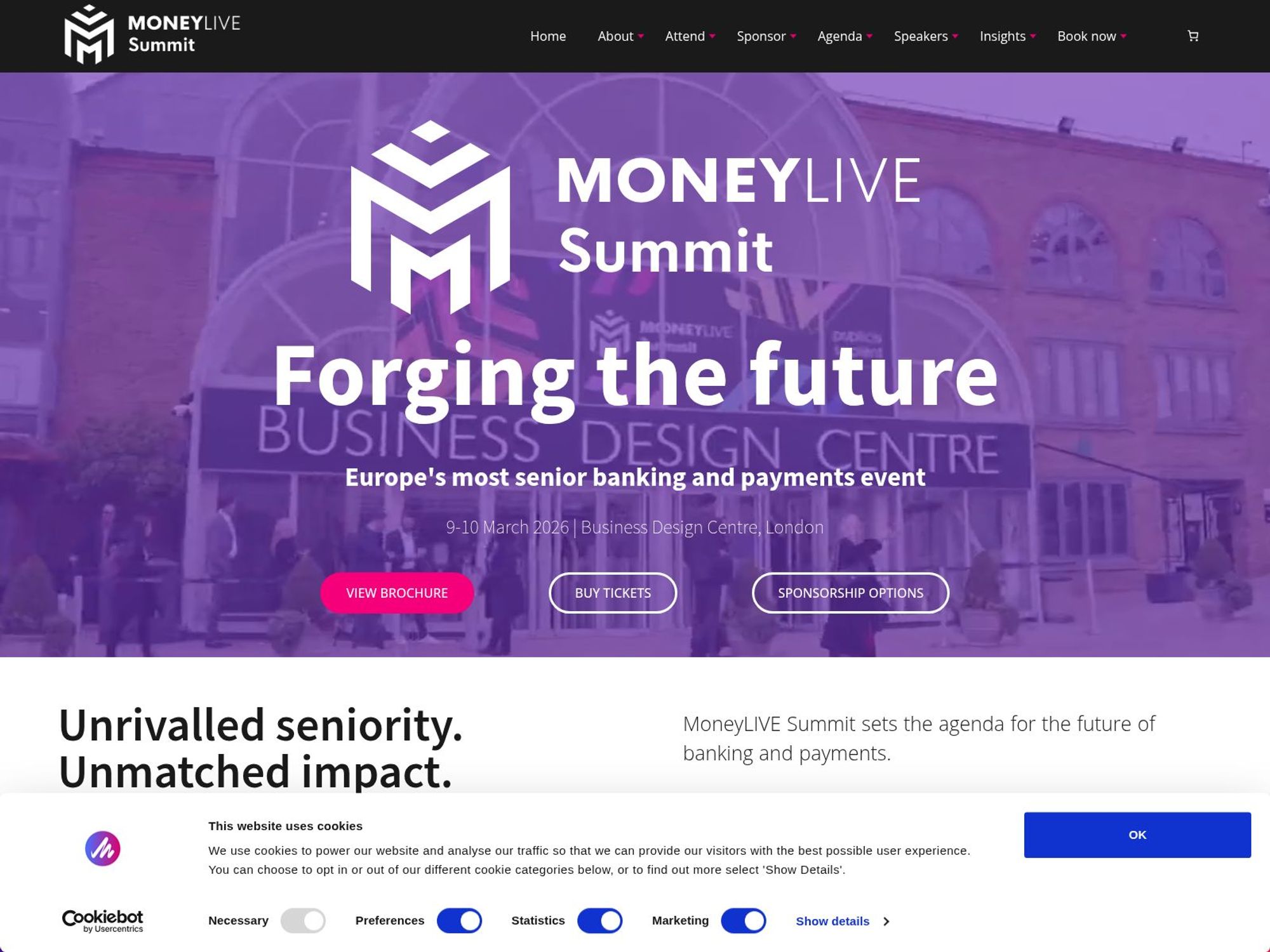 MoneyLive Summit screenshot