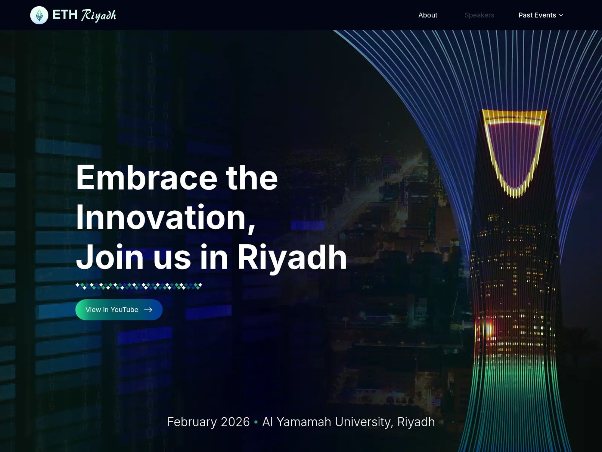 ETH Riyadh website