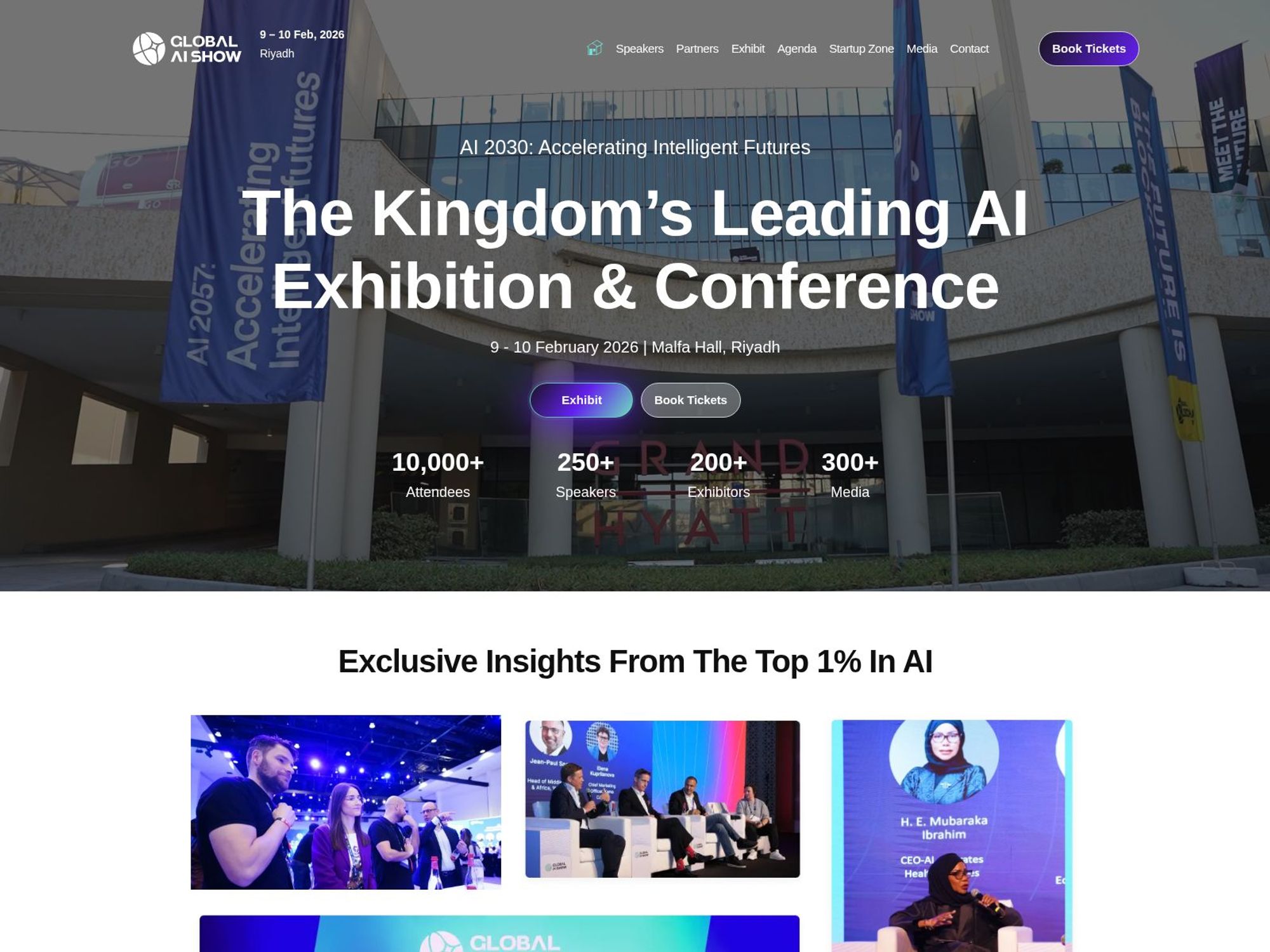 Global AI Show website