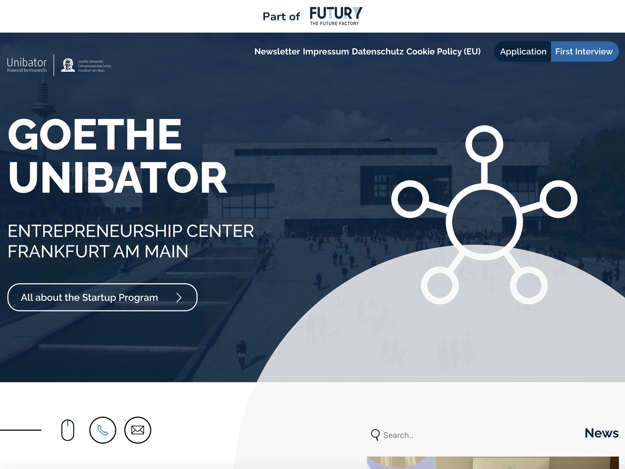 Innovationsförderung & Finanzierung website