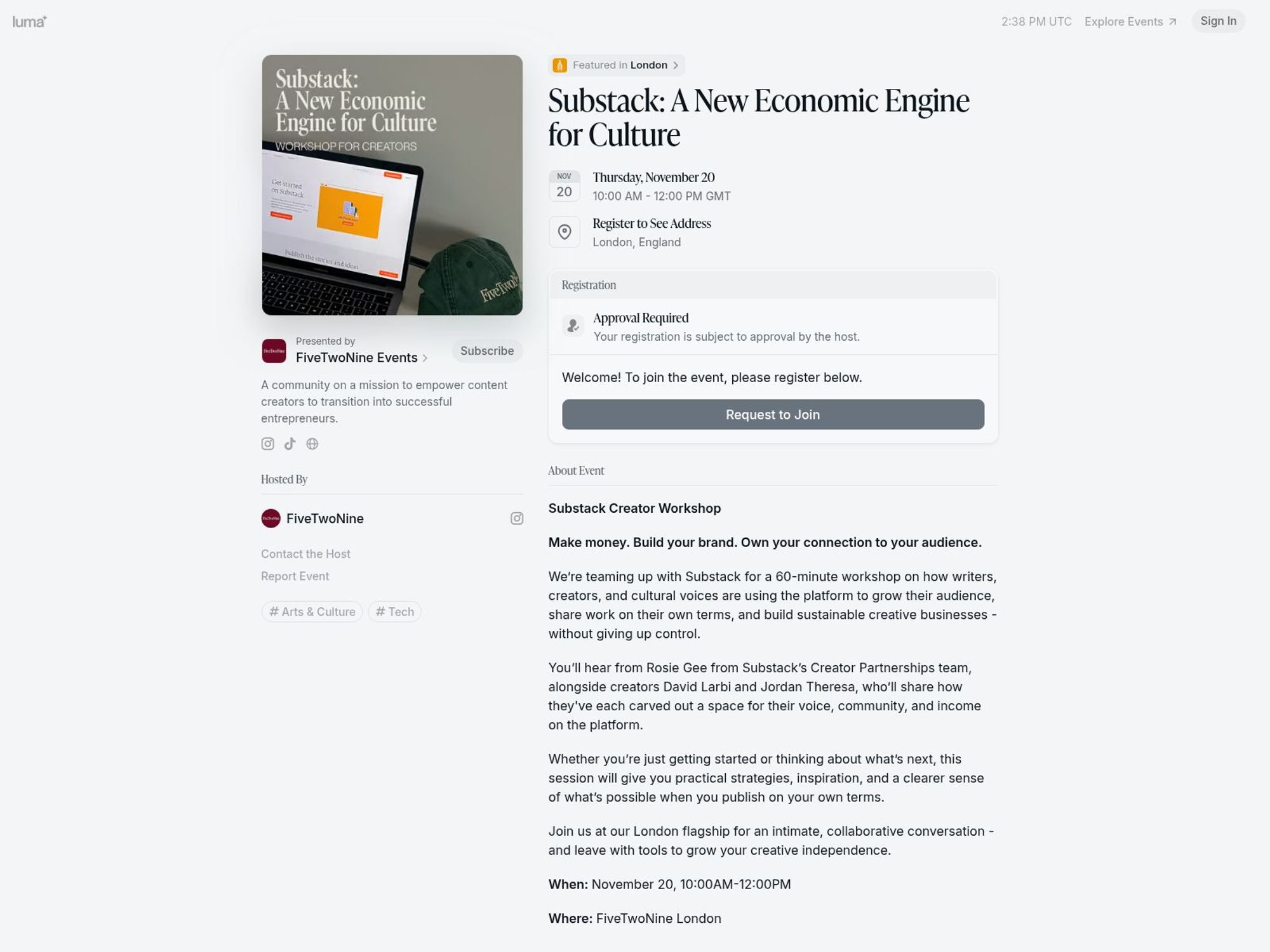 Substack A New Economic Engine for Culture website
