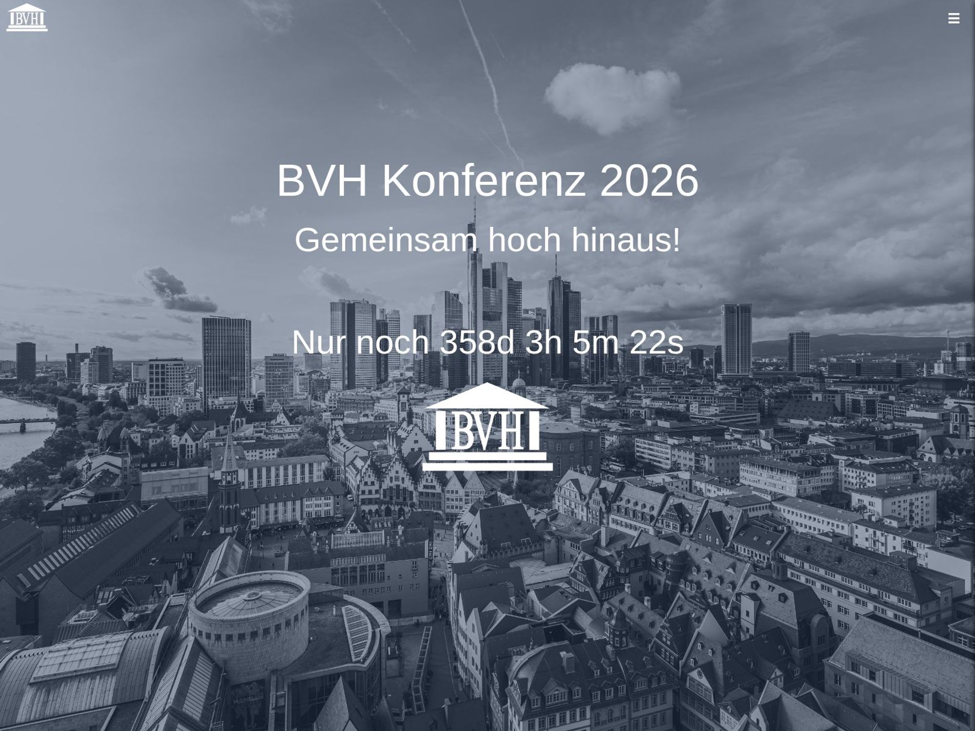 BVH Konferenz 2025 screenshot