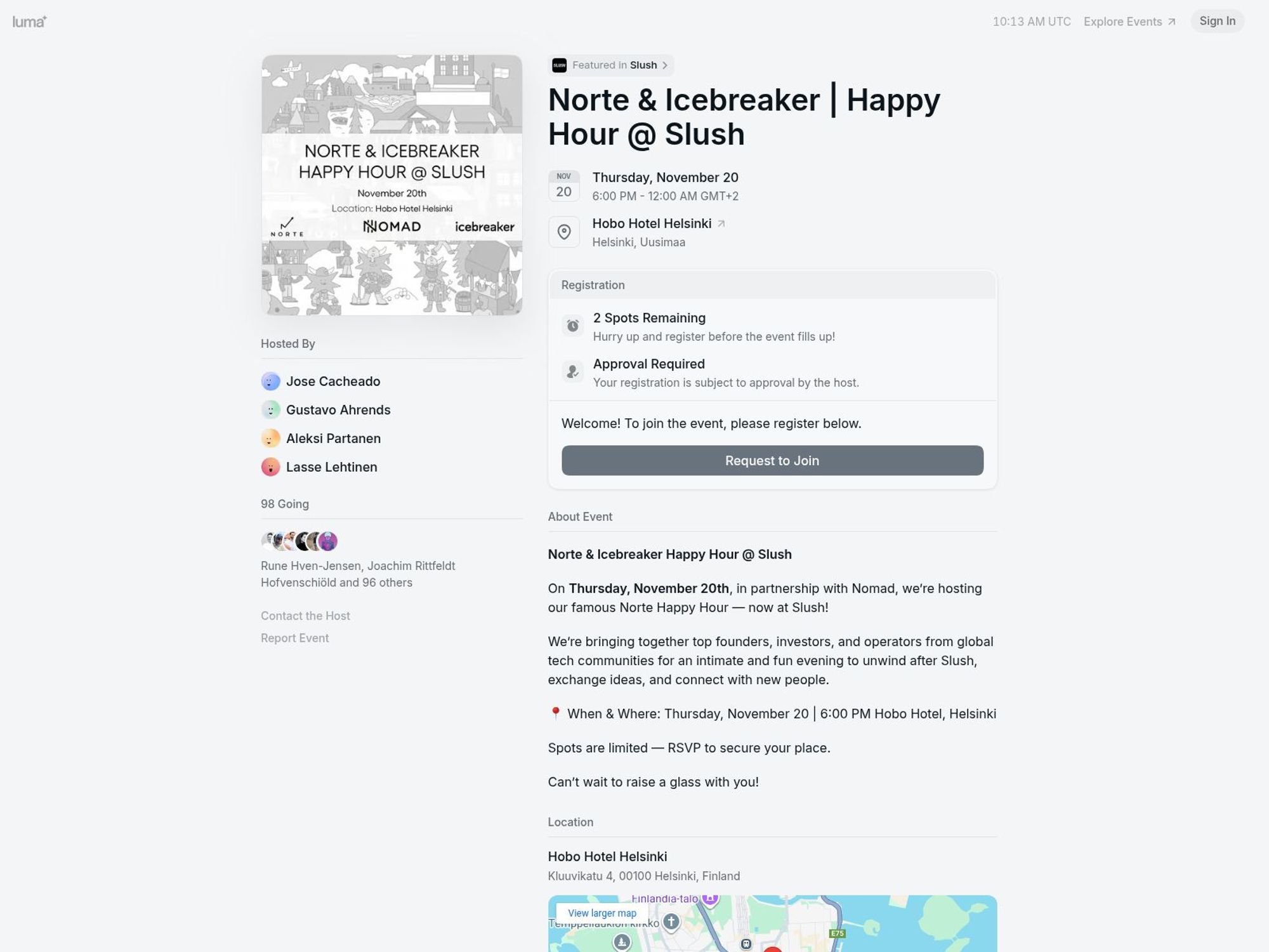 Norte & Icebreaker website