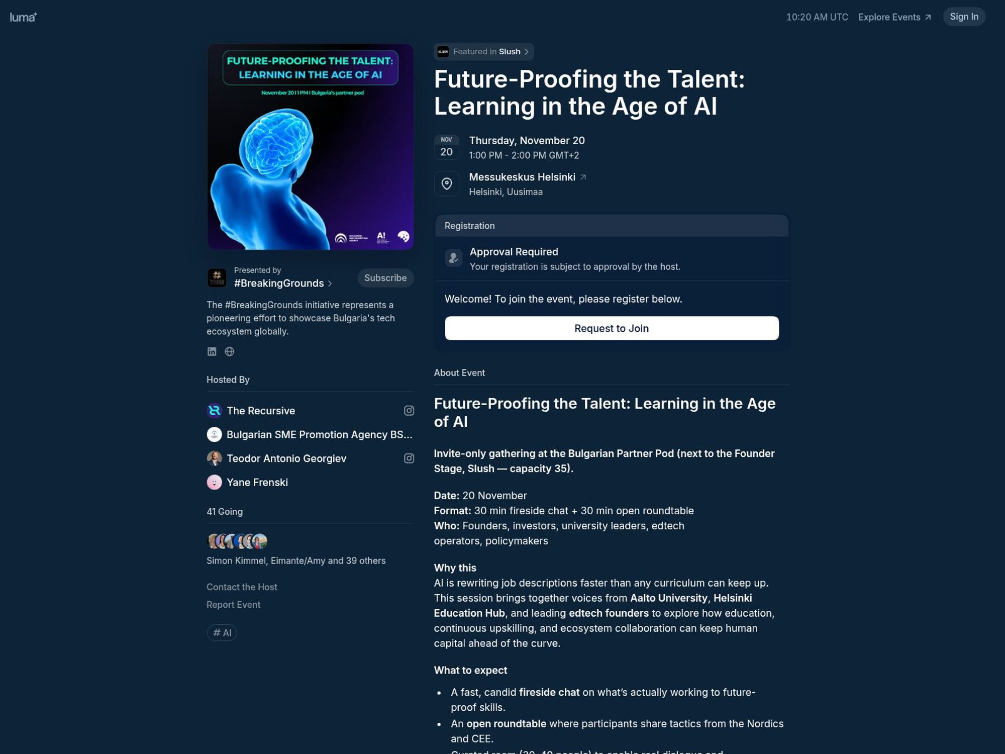 Future-Proofing the Talent: Learning in the Age of AI screenshot