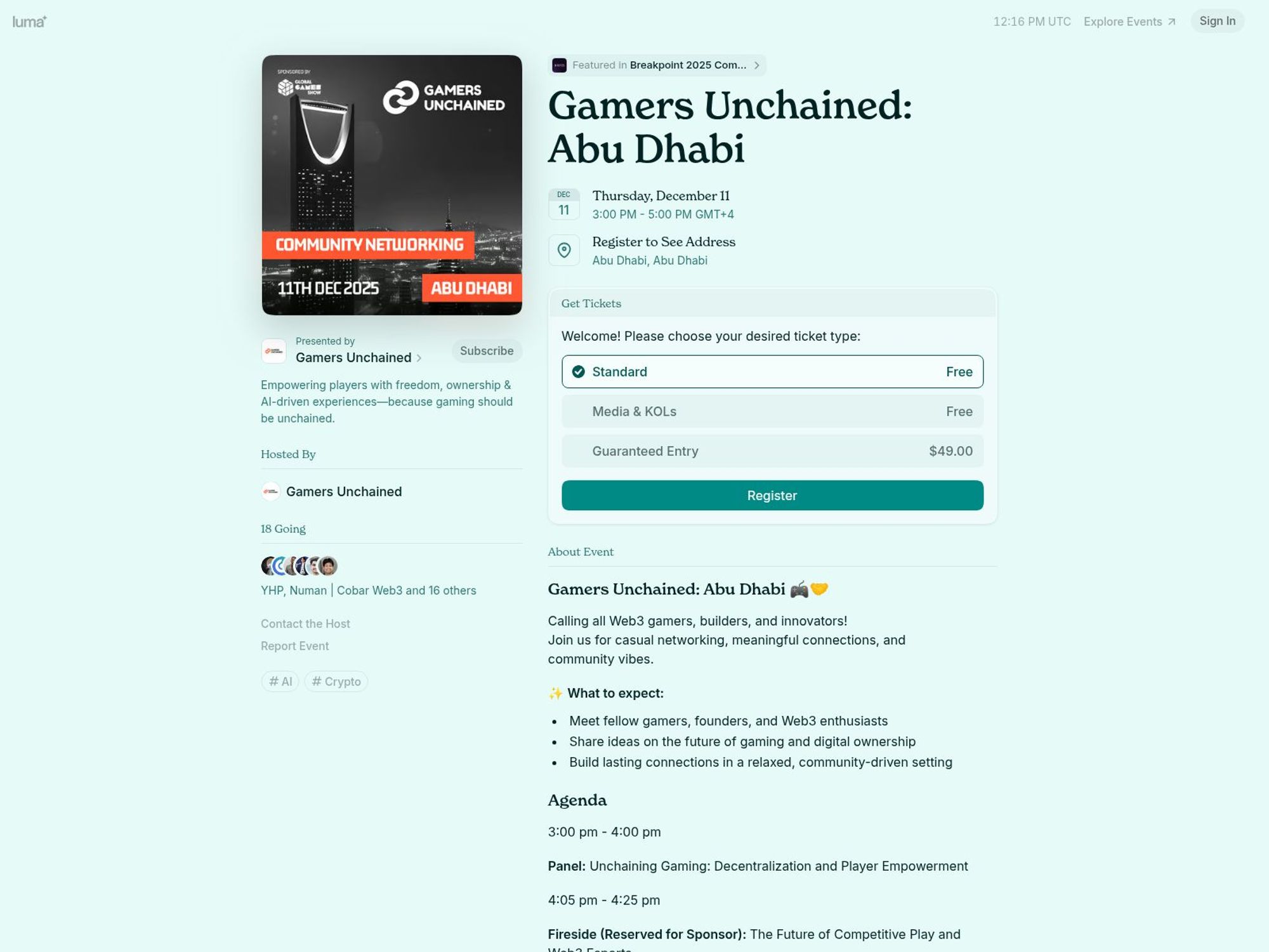 Gamers Unchained website