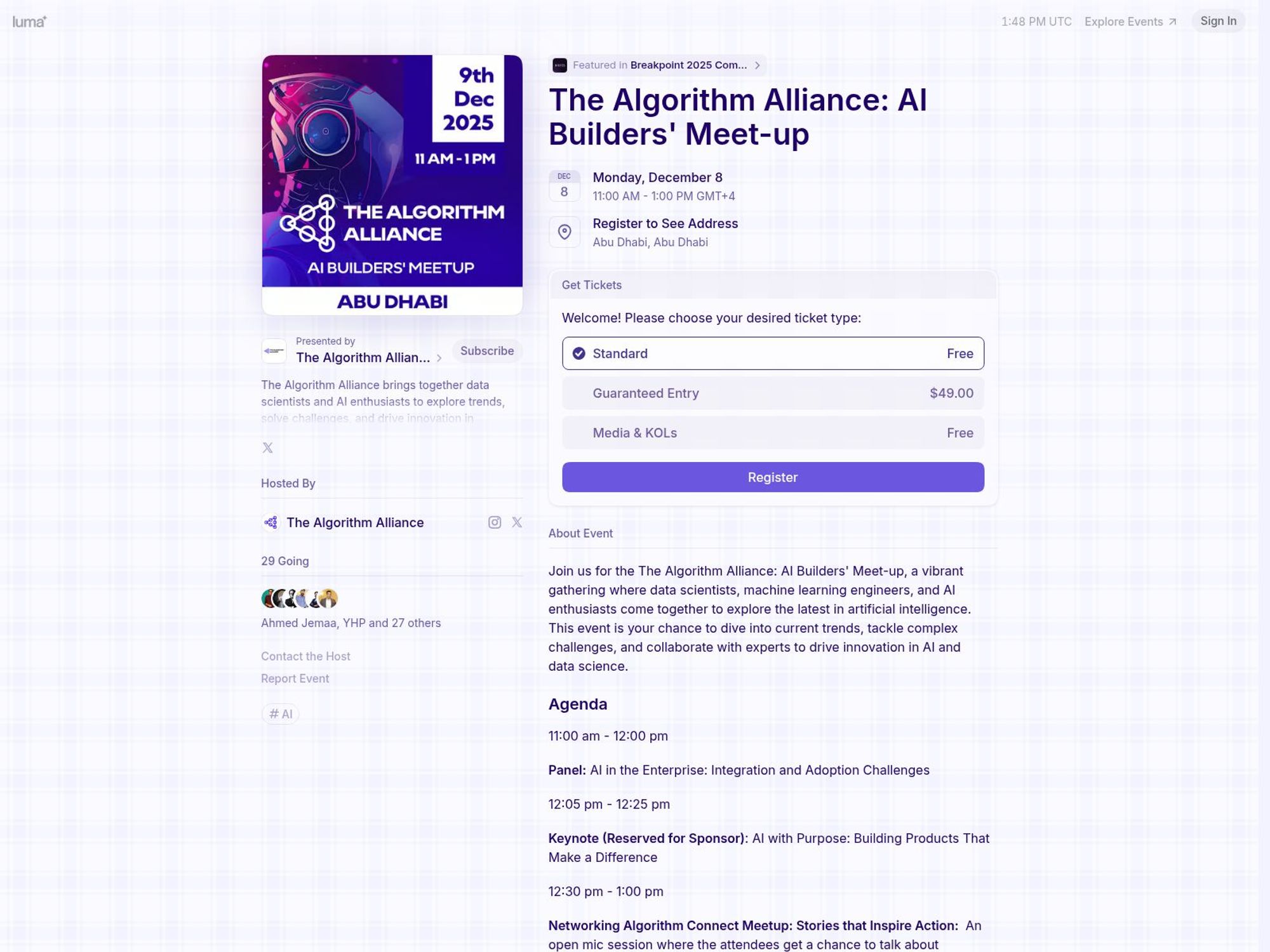 The Algorithm Alliance website