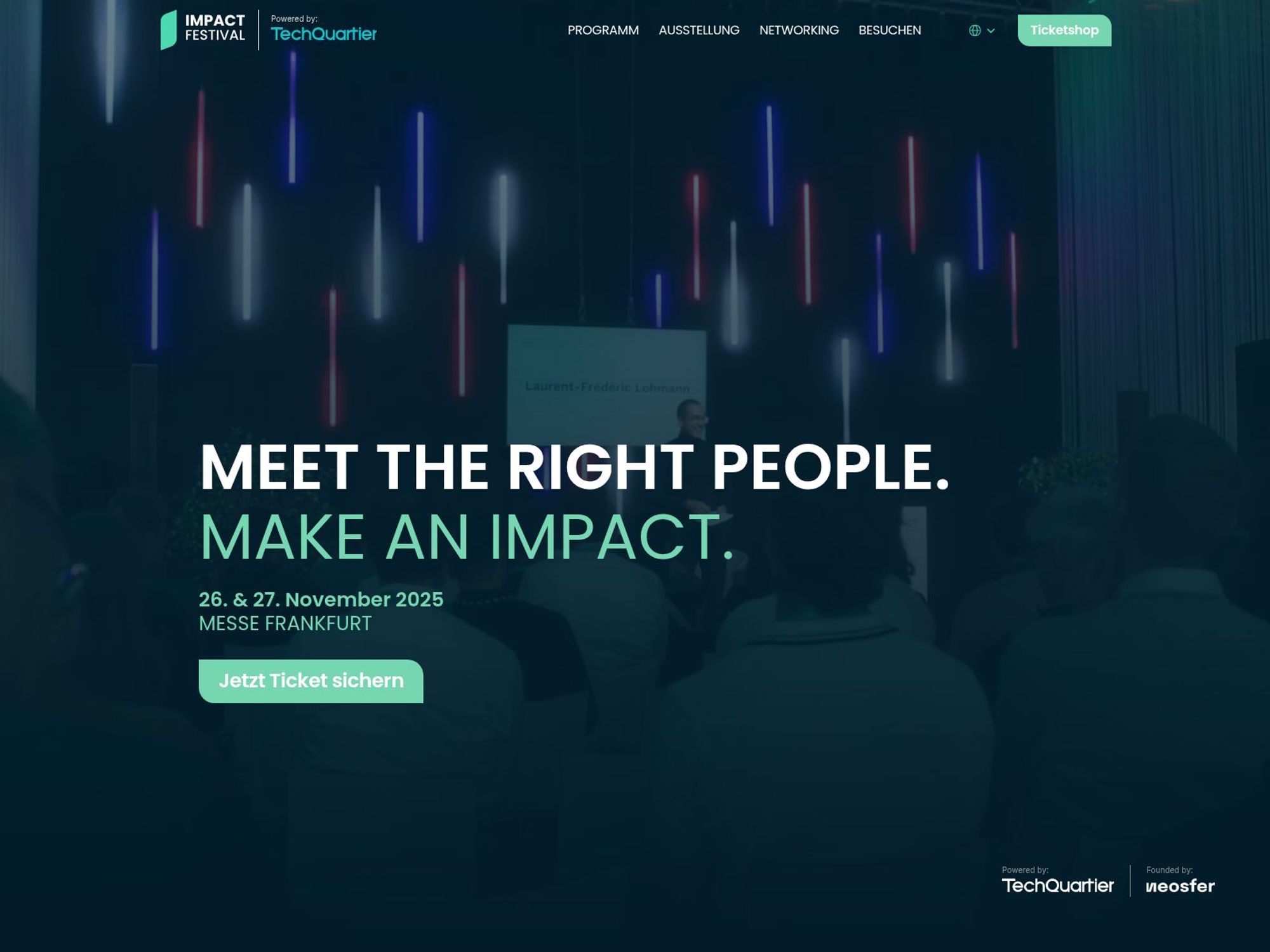 Impact Festival 2025 website