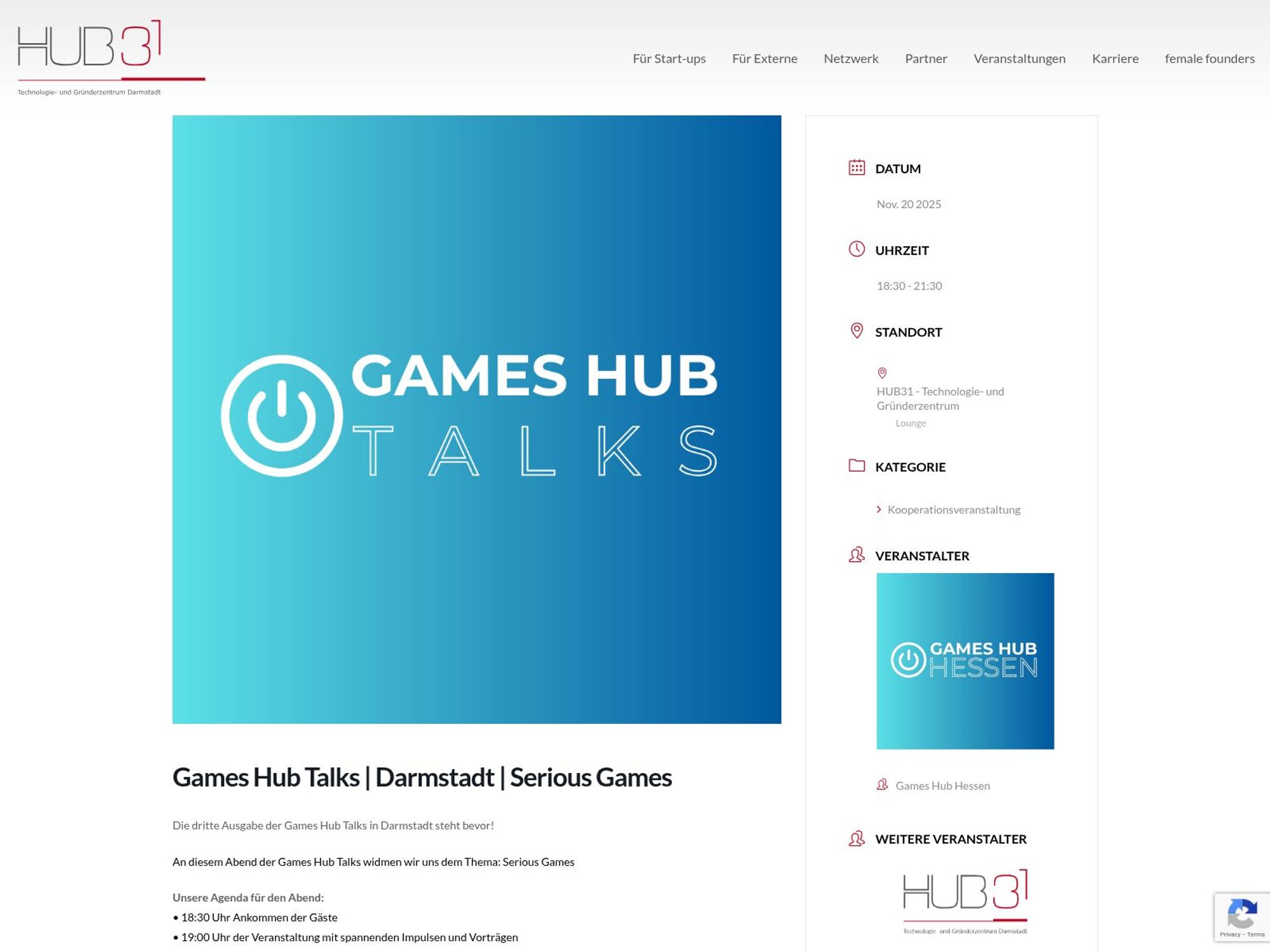 Games Hub Talks screenshot