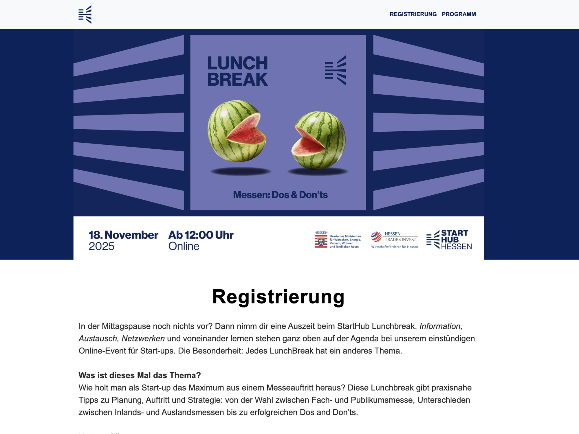 LunchBreak: Messen Dos und Don'ts screenshot