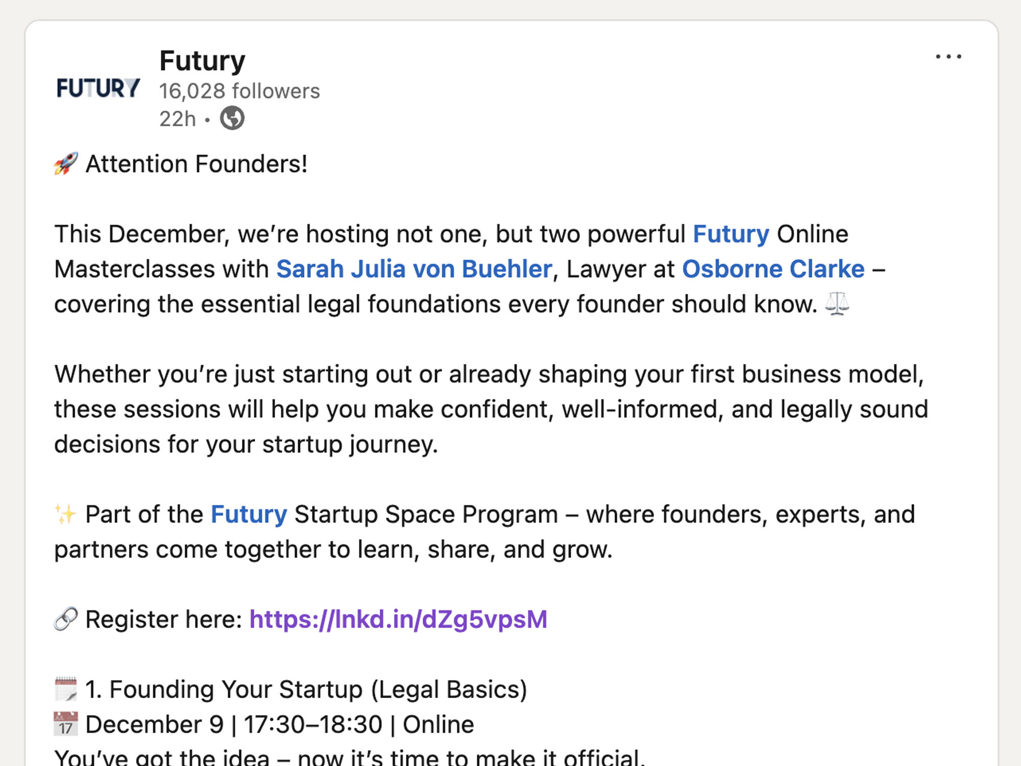 Financing Your Startup (Legal Insights) website