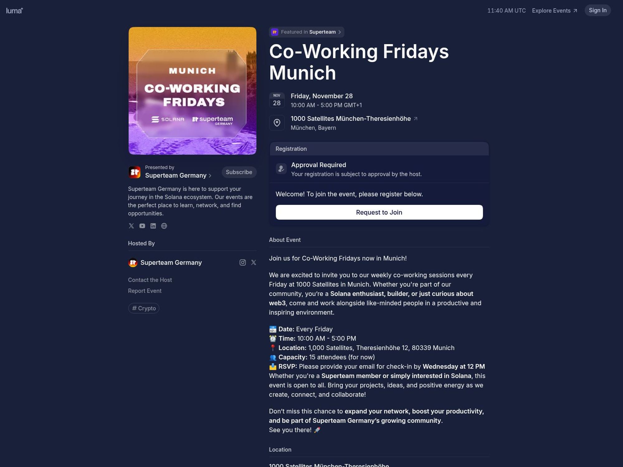 Co-Working Fridays Munich screenshot