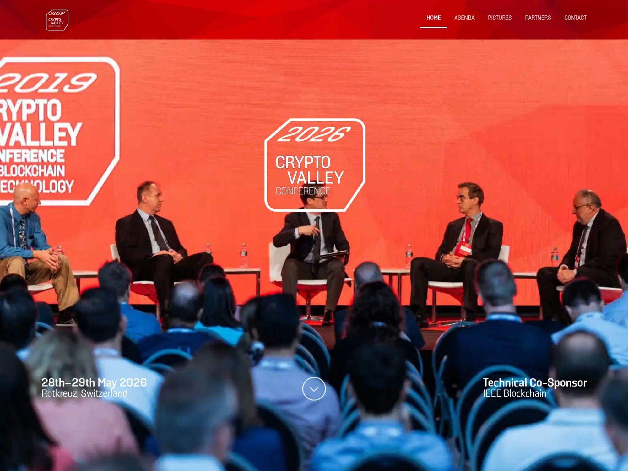 Crypto Valley Conference 2026 website