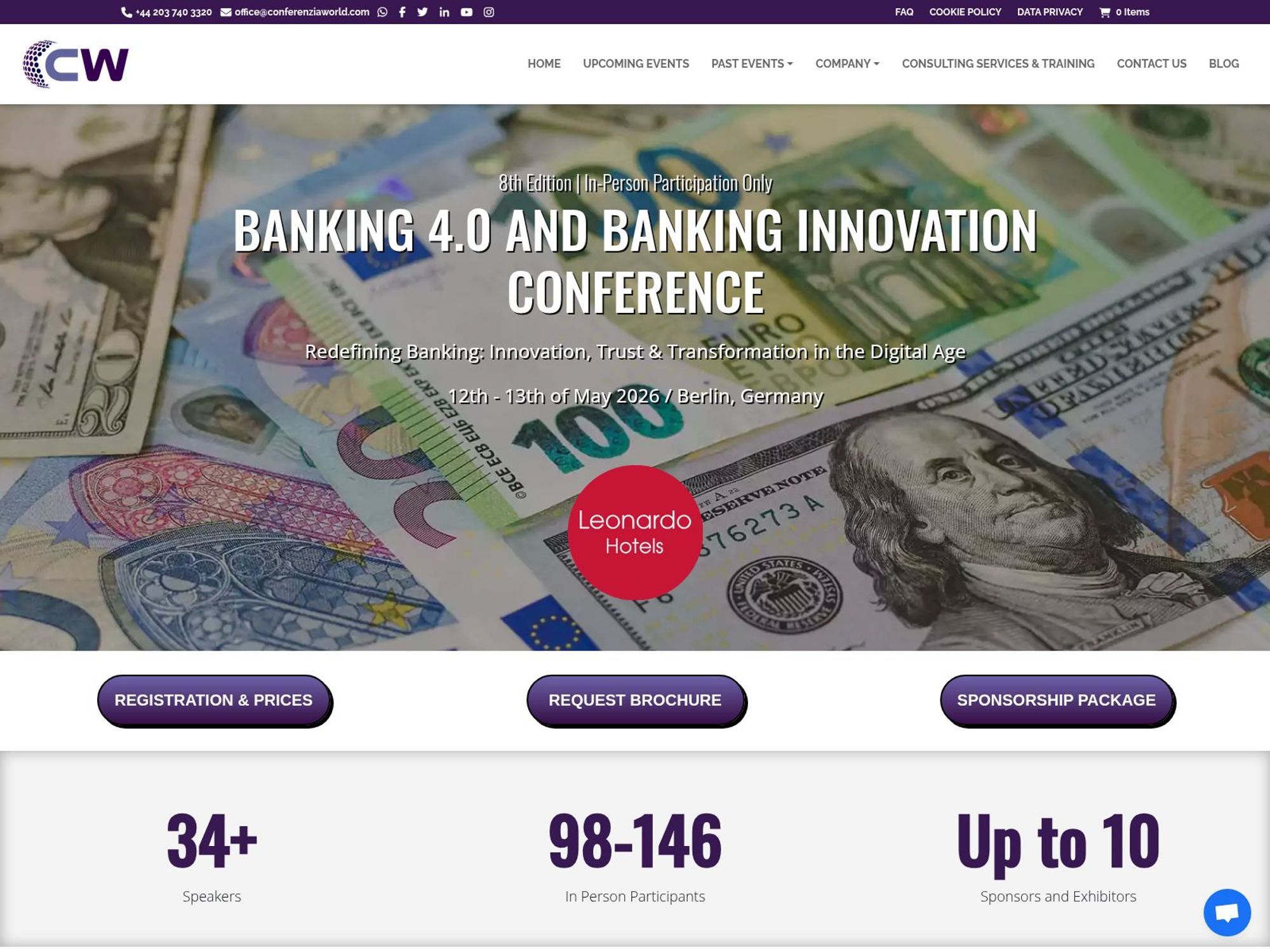 Banking 4 0 And Banking Innovation Conference website