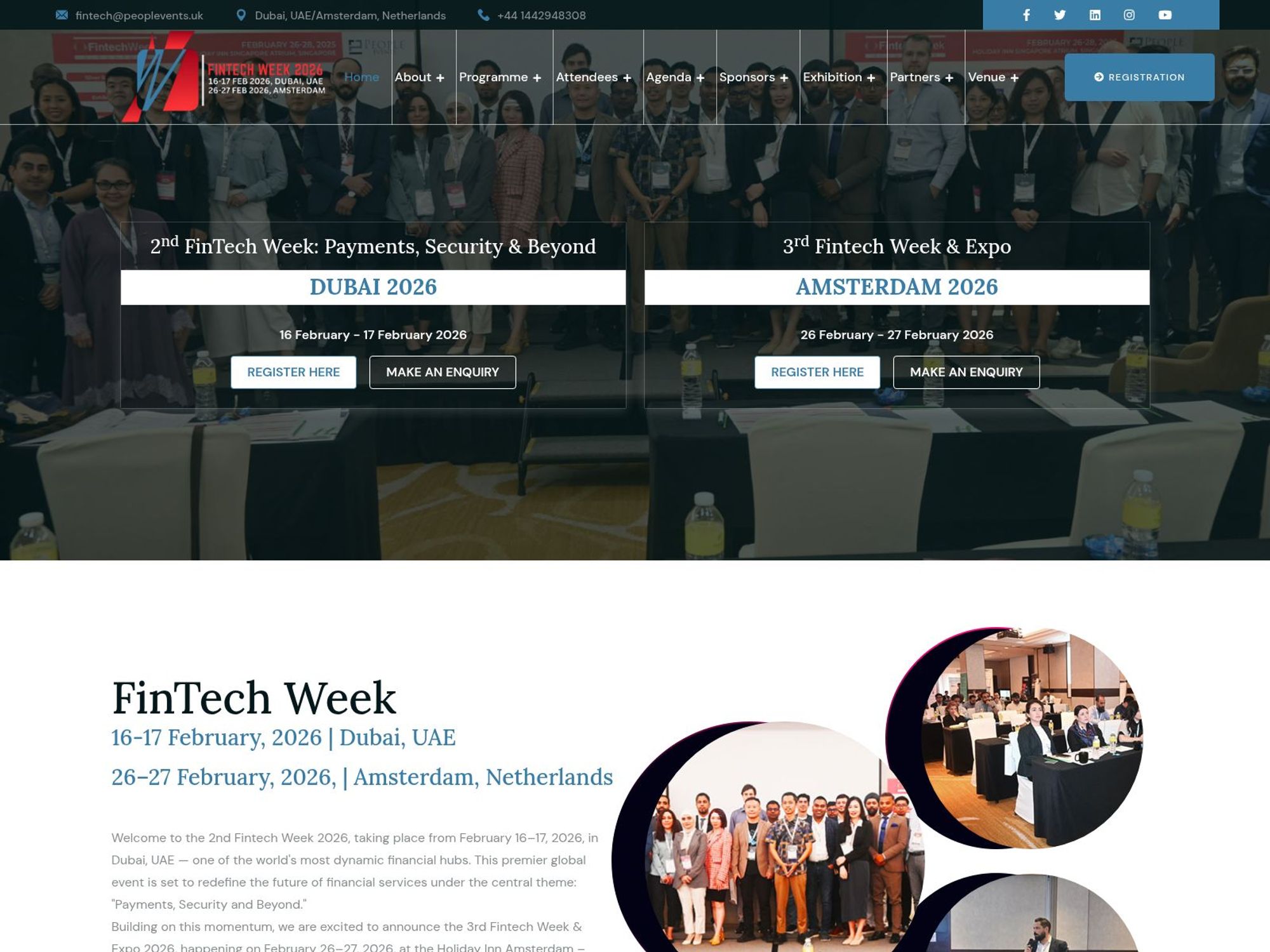 2nd FinTech Week: Payments, Security & Beyond website