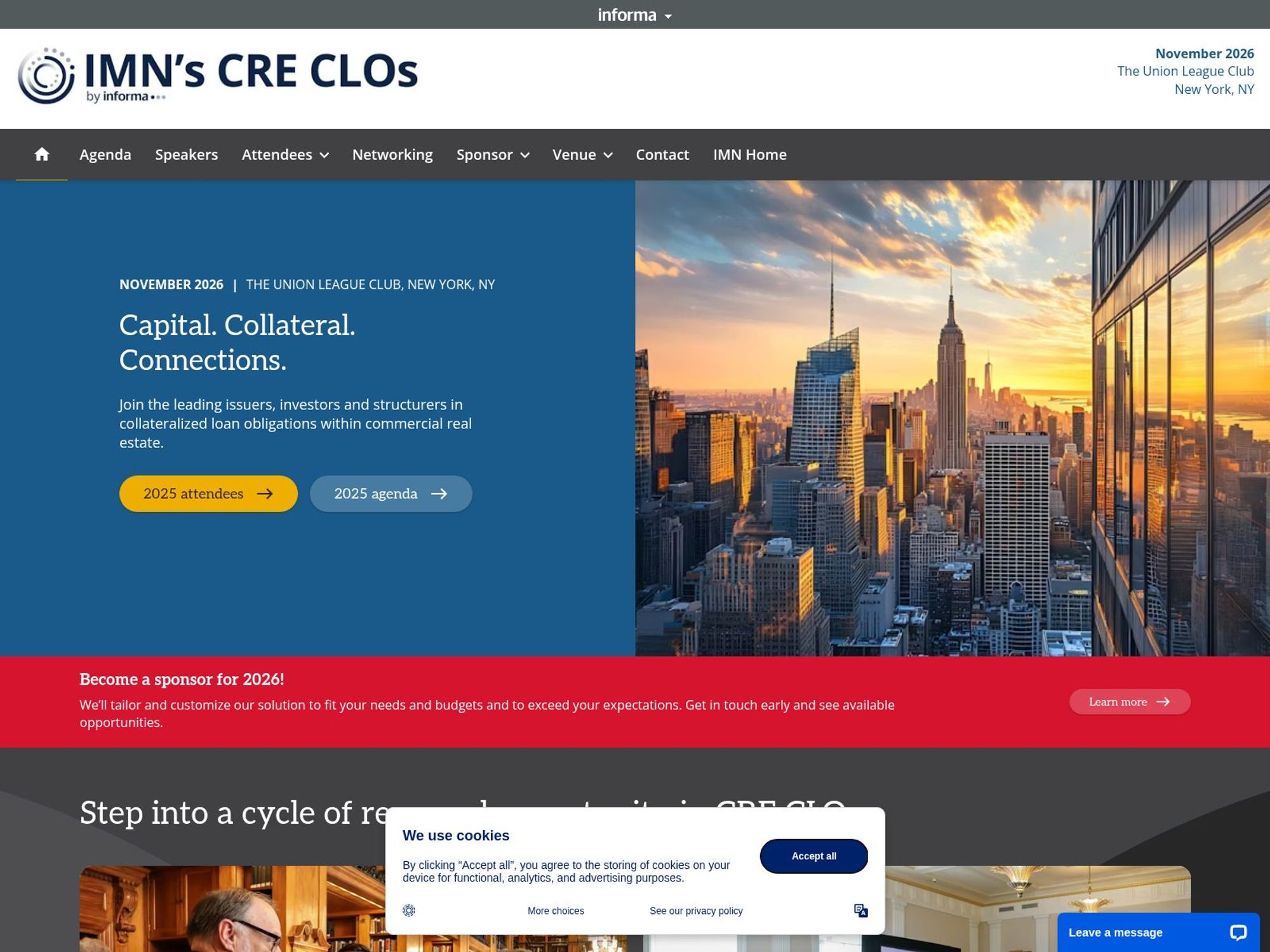 CRE CLO website