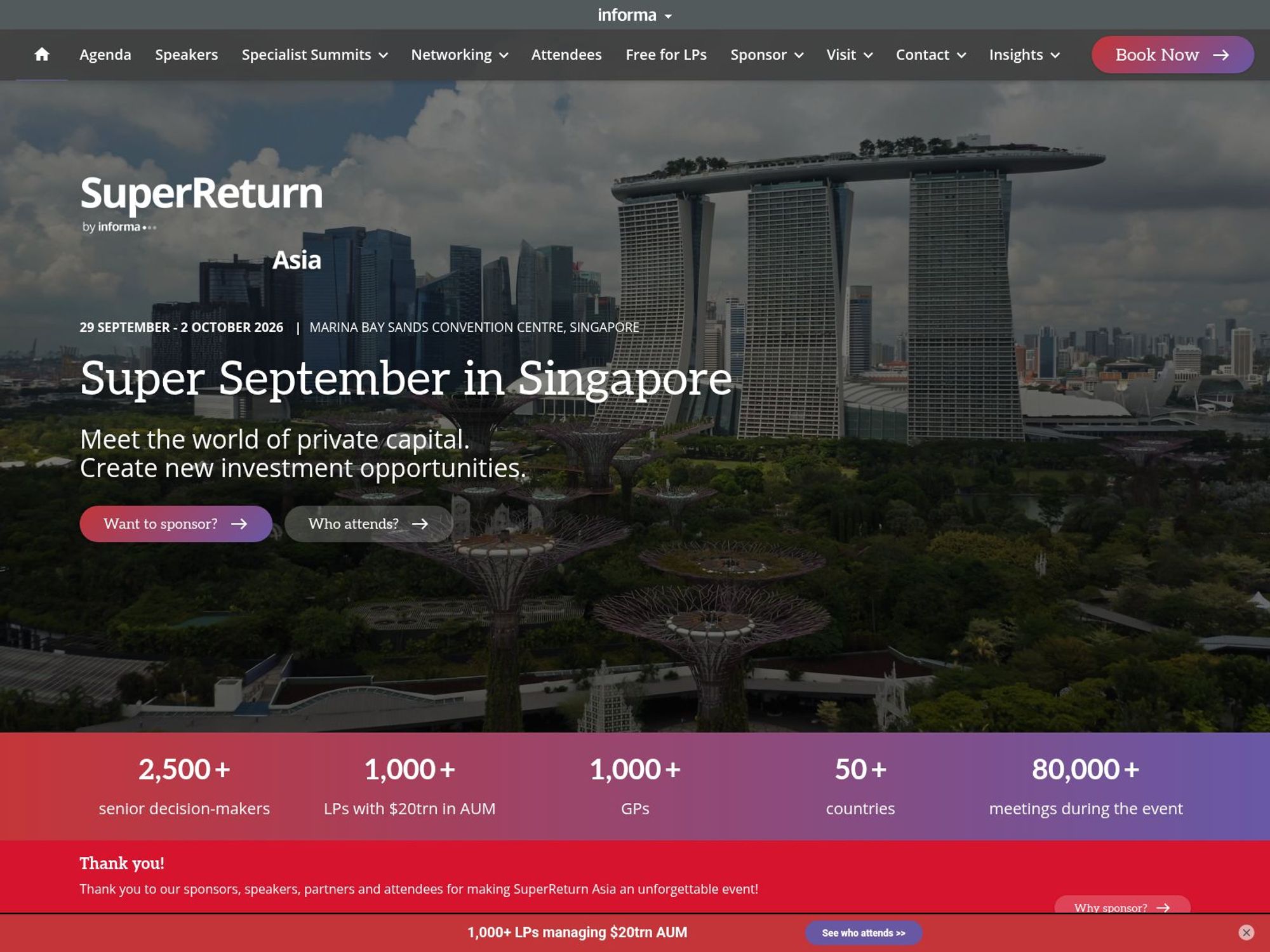 SuperReturn website