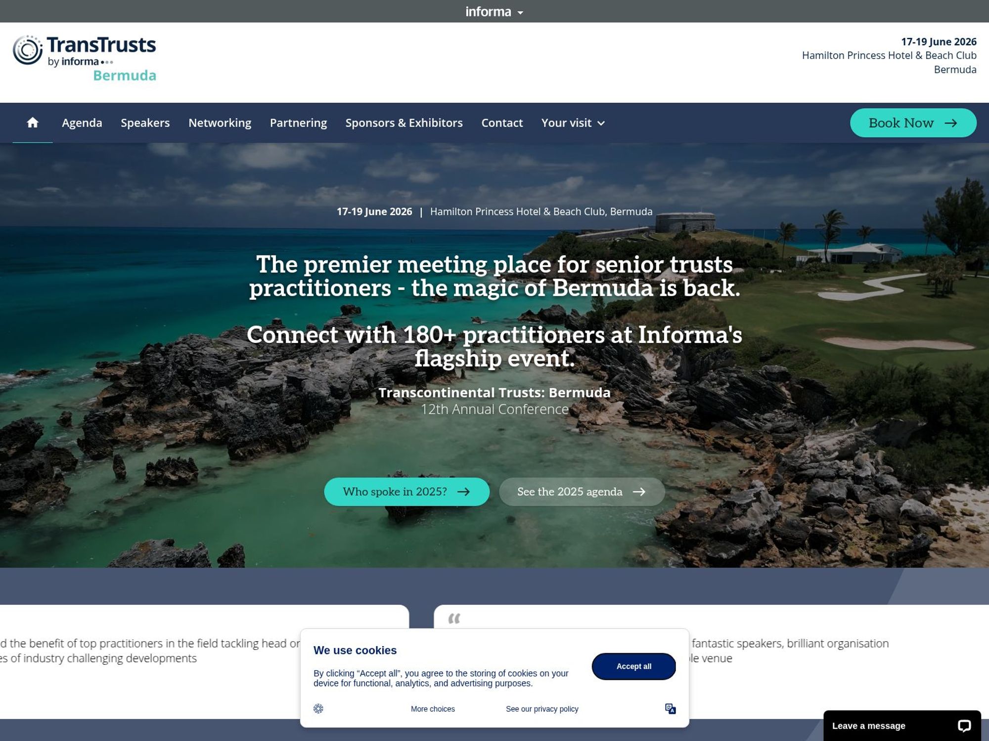 Transcontinental Trusts: International Forum website