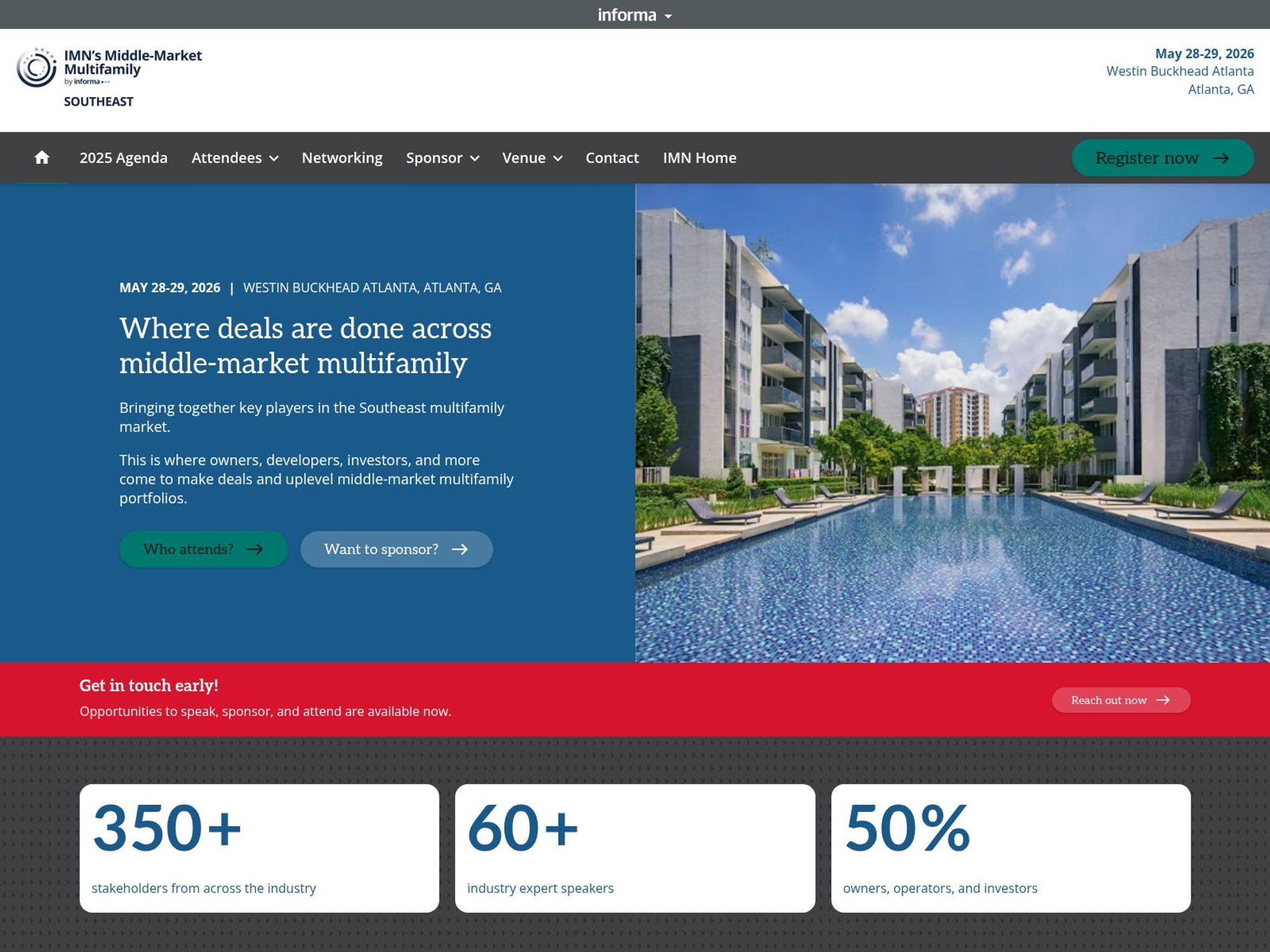 IMN Southeast Middle‑Market Multifamily Forum website