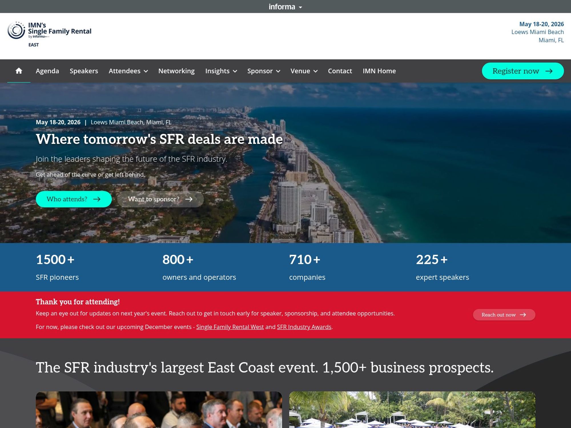 IMN SFR East website