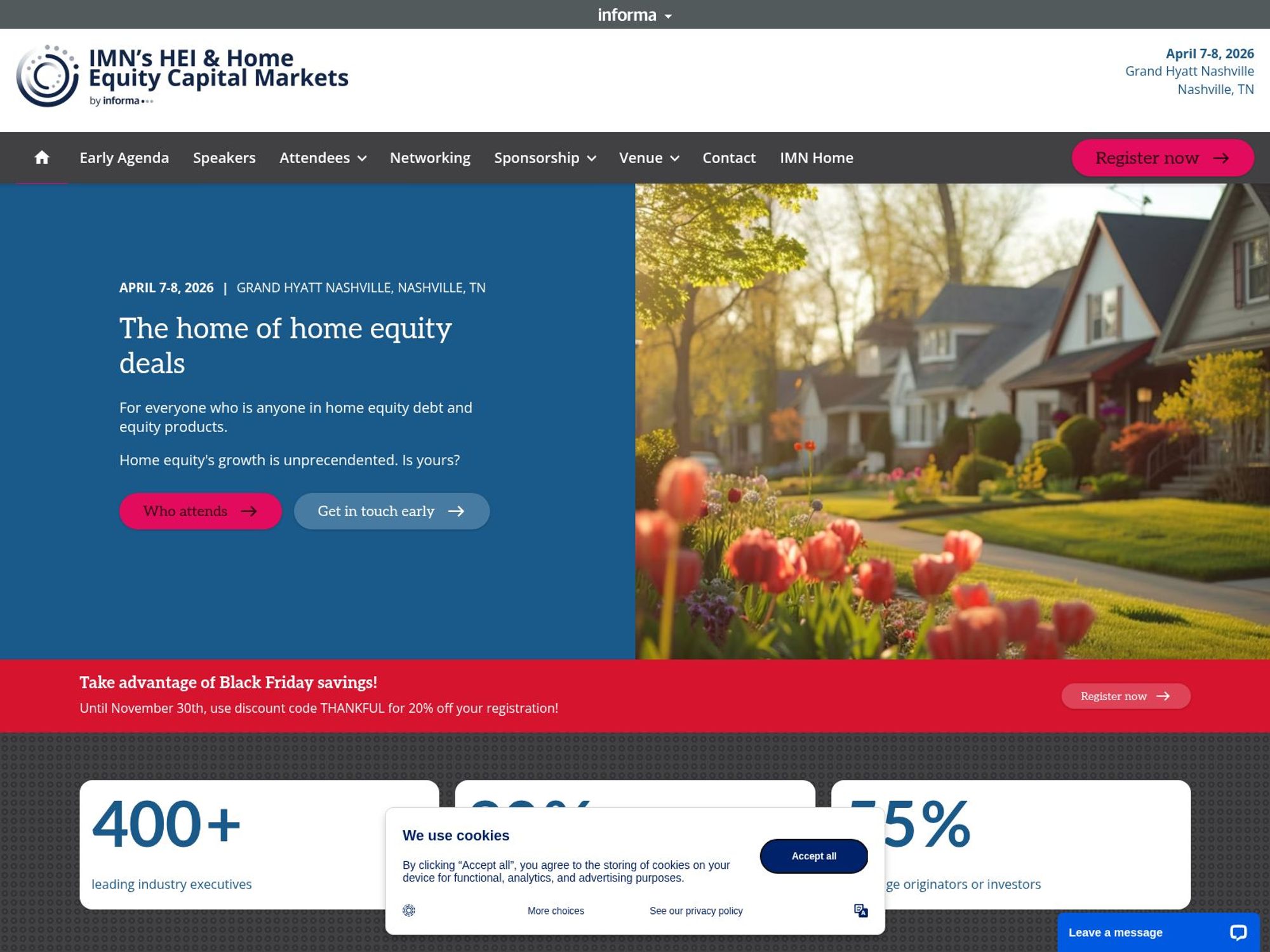 HEI & Home Equity Capital Markets Forum website