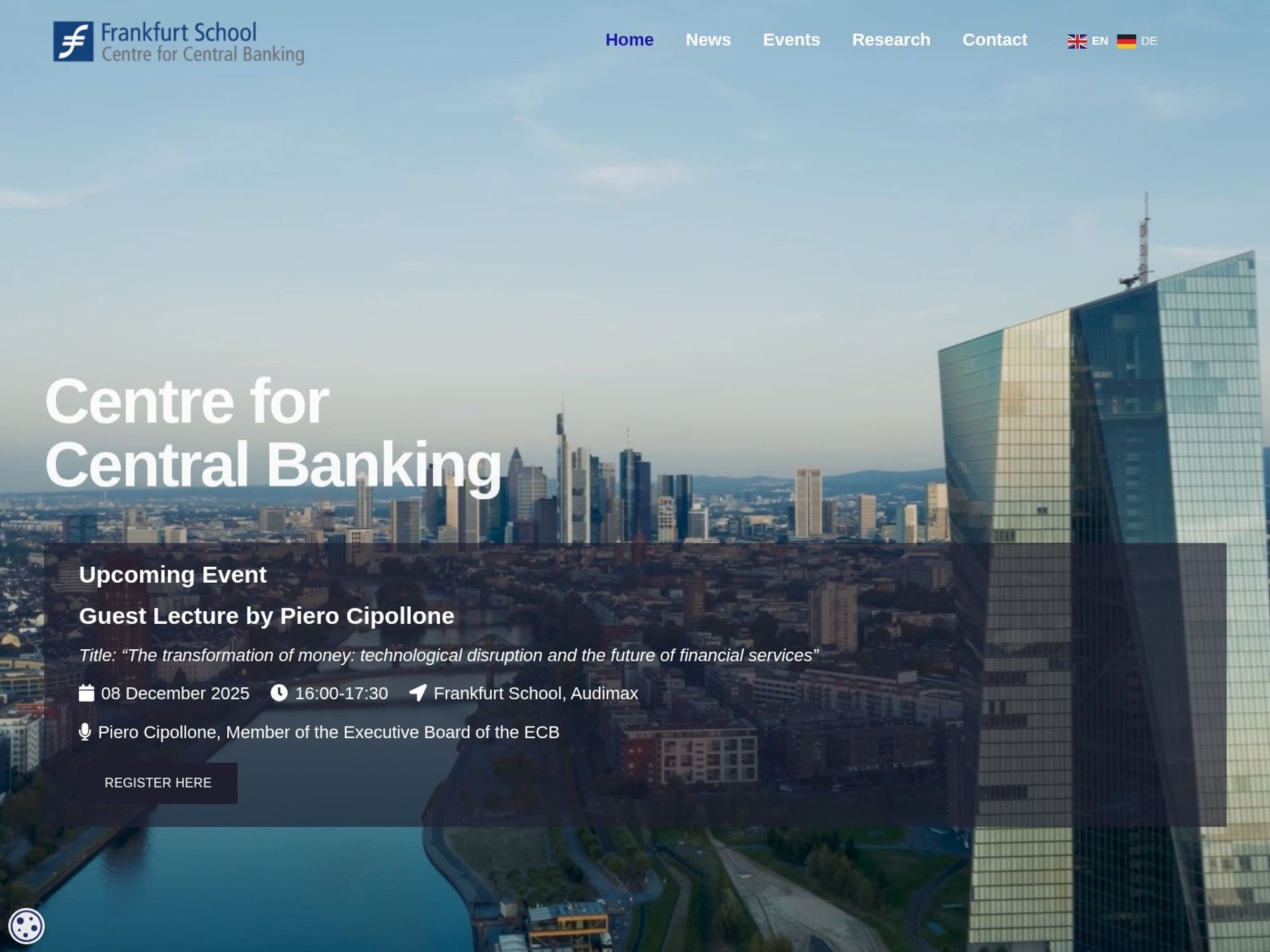 Guest Lecture by Piero Cipollone website