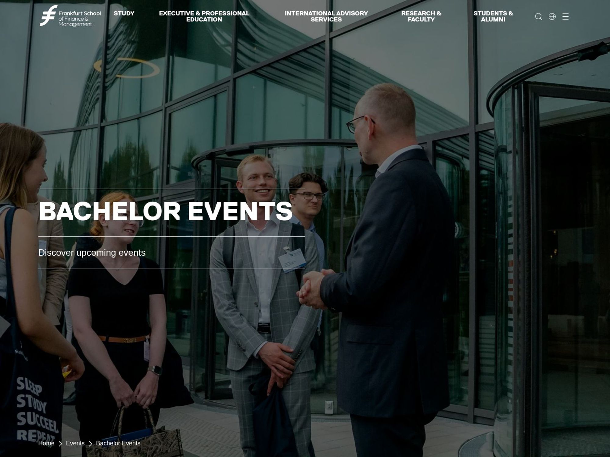 Bachelor Events screenshot