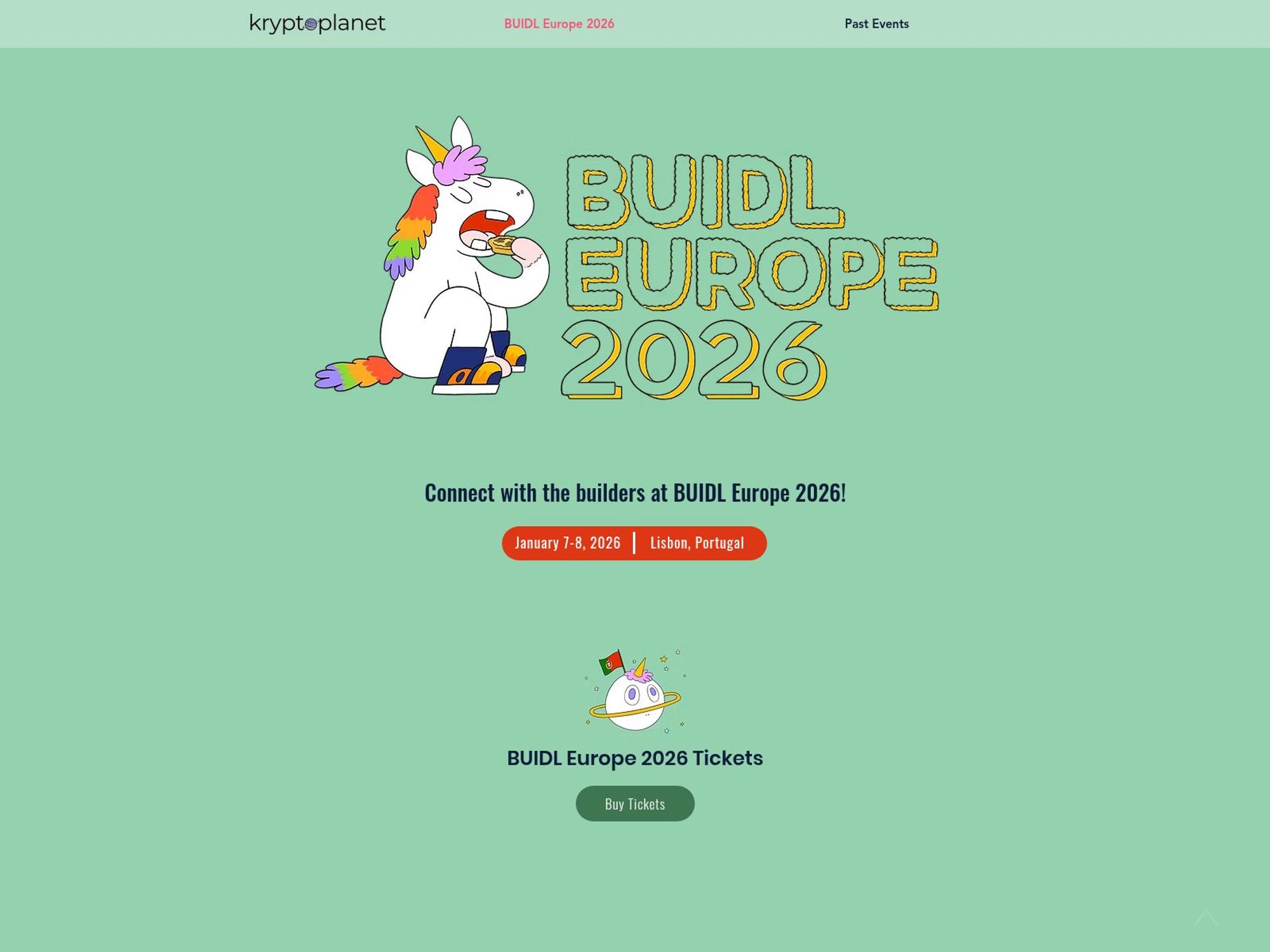 BUIDL Europe 2026 website