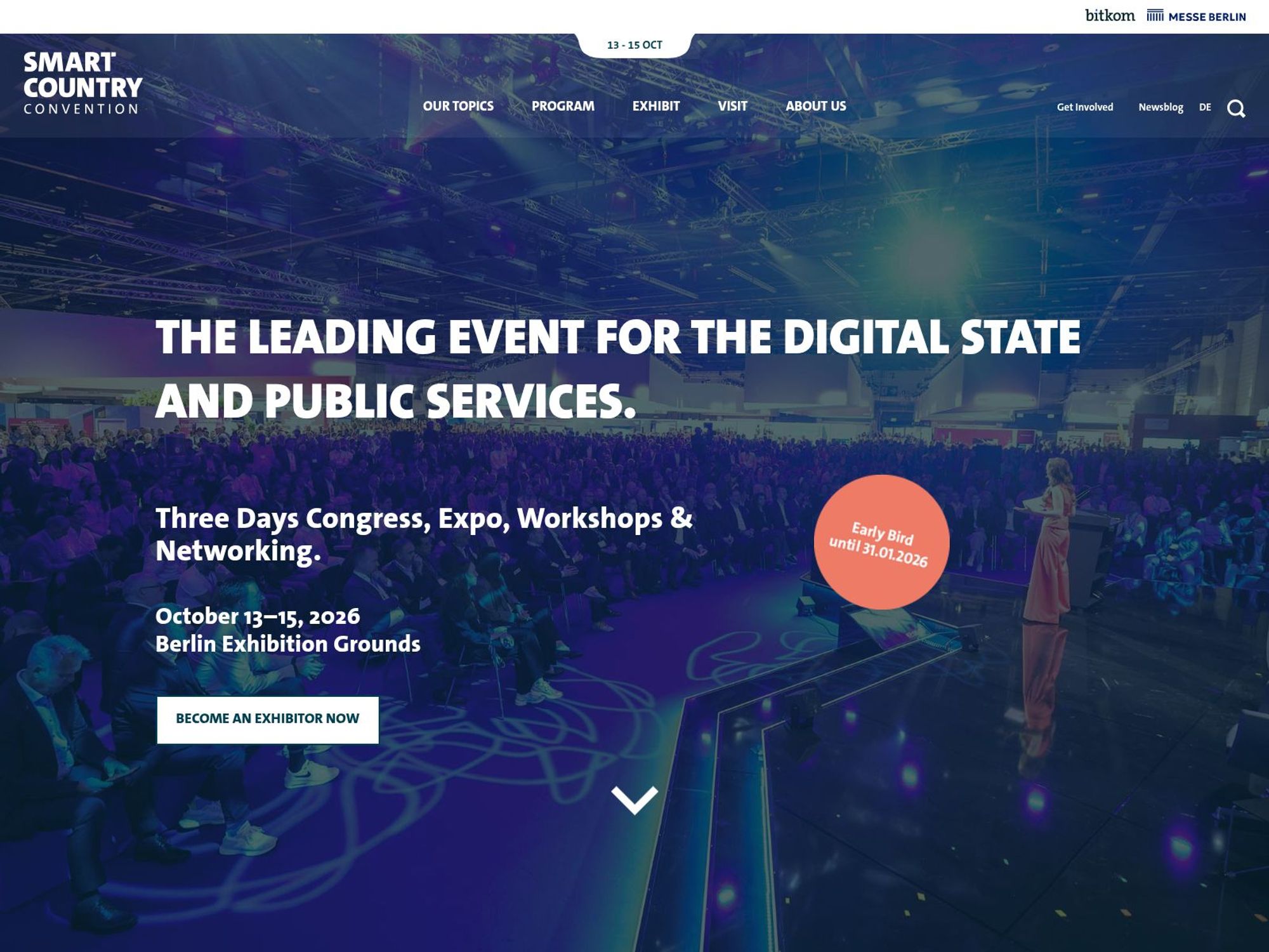 Smart Country Convention 2026 website