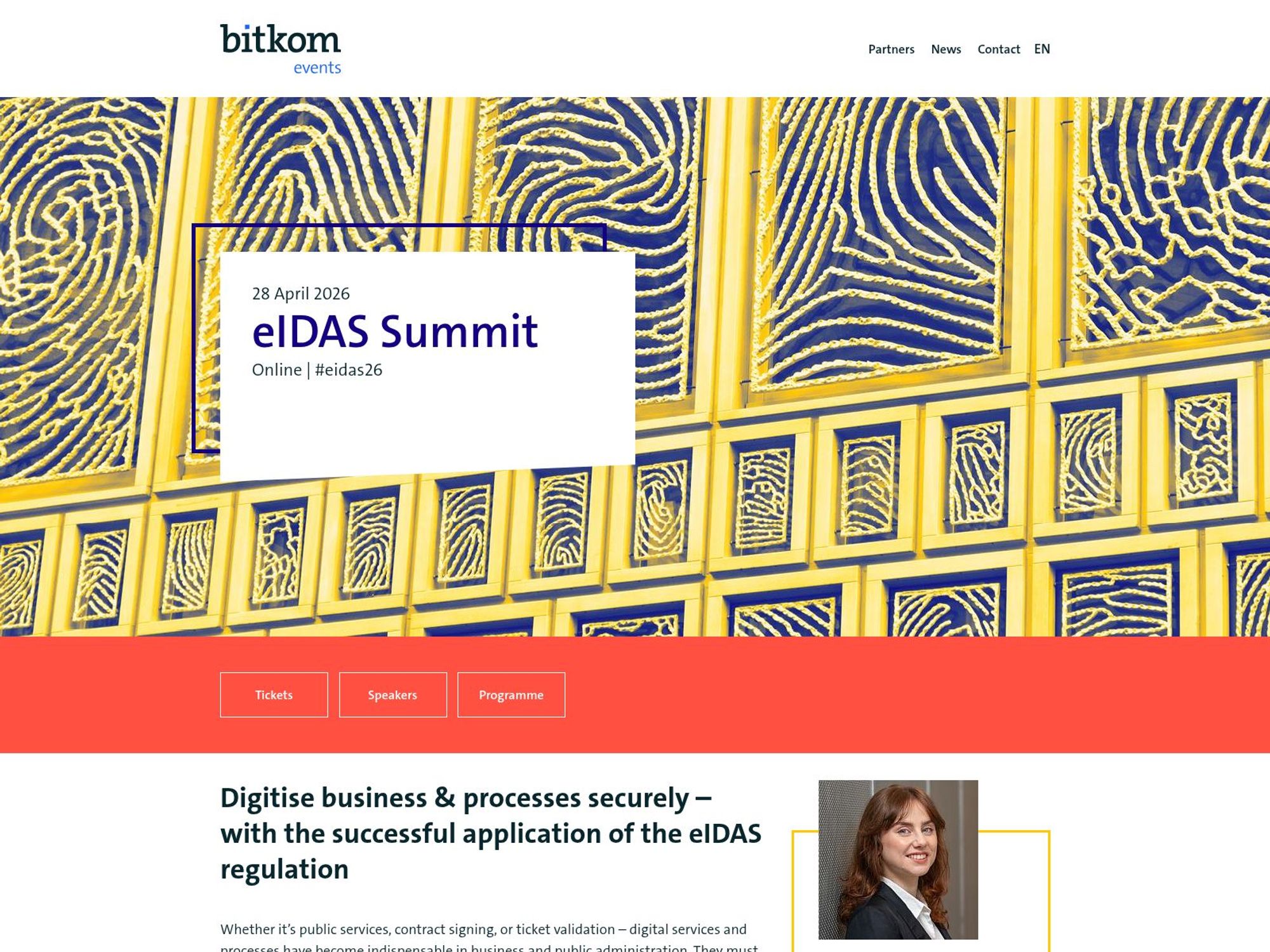 eIDAS Summit 2026 website